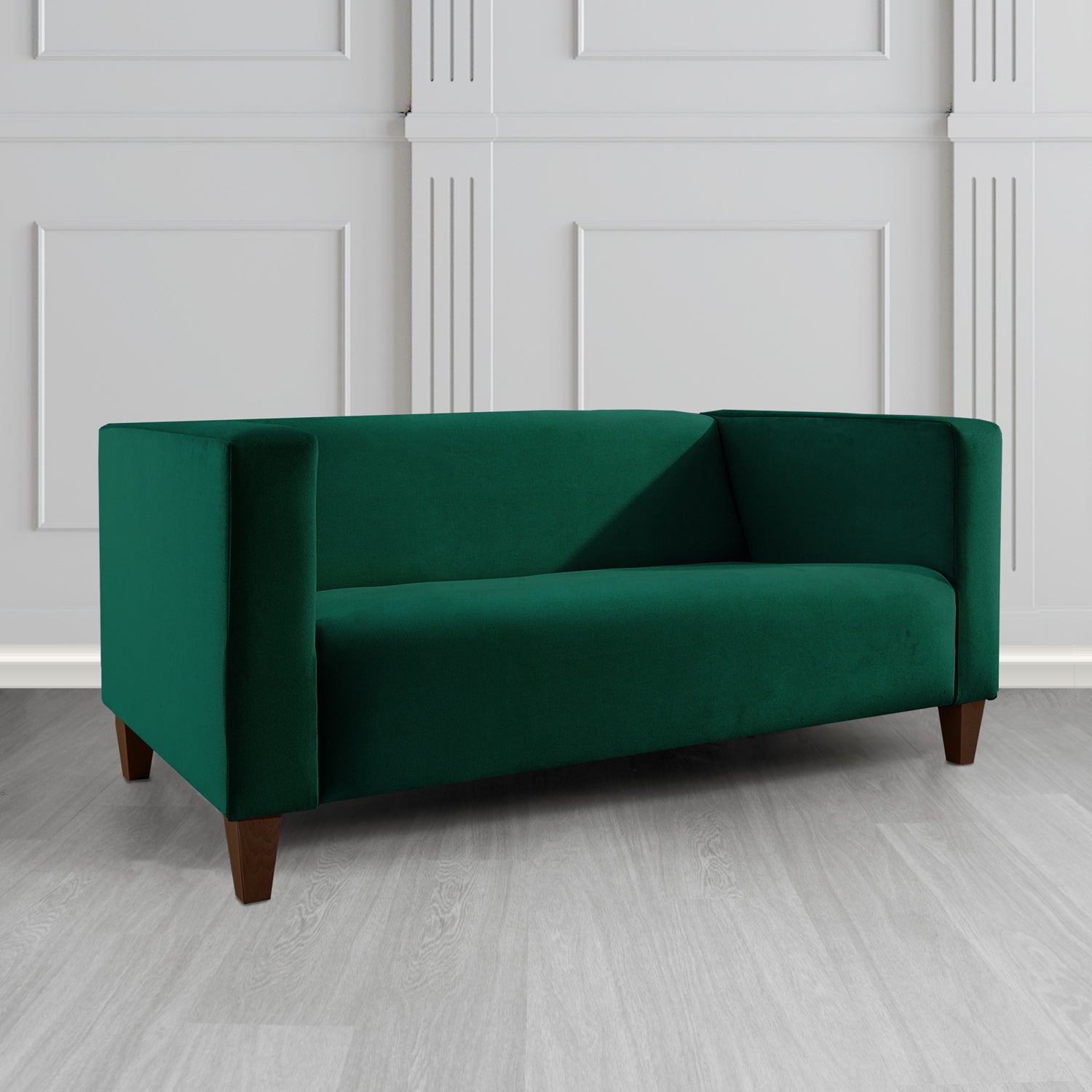 Bonnie 2 Seater Sofa in Monaco Plush Velvet Fabric