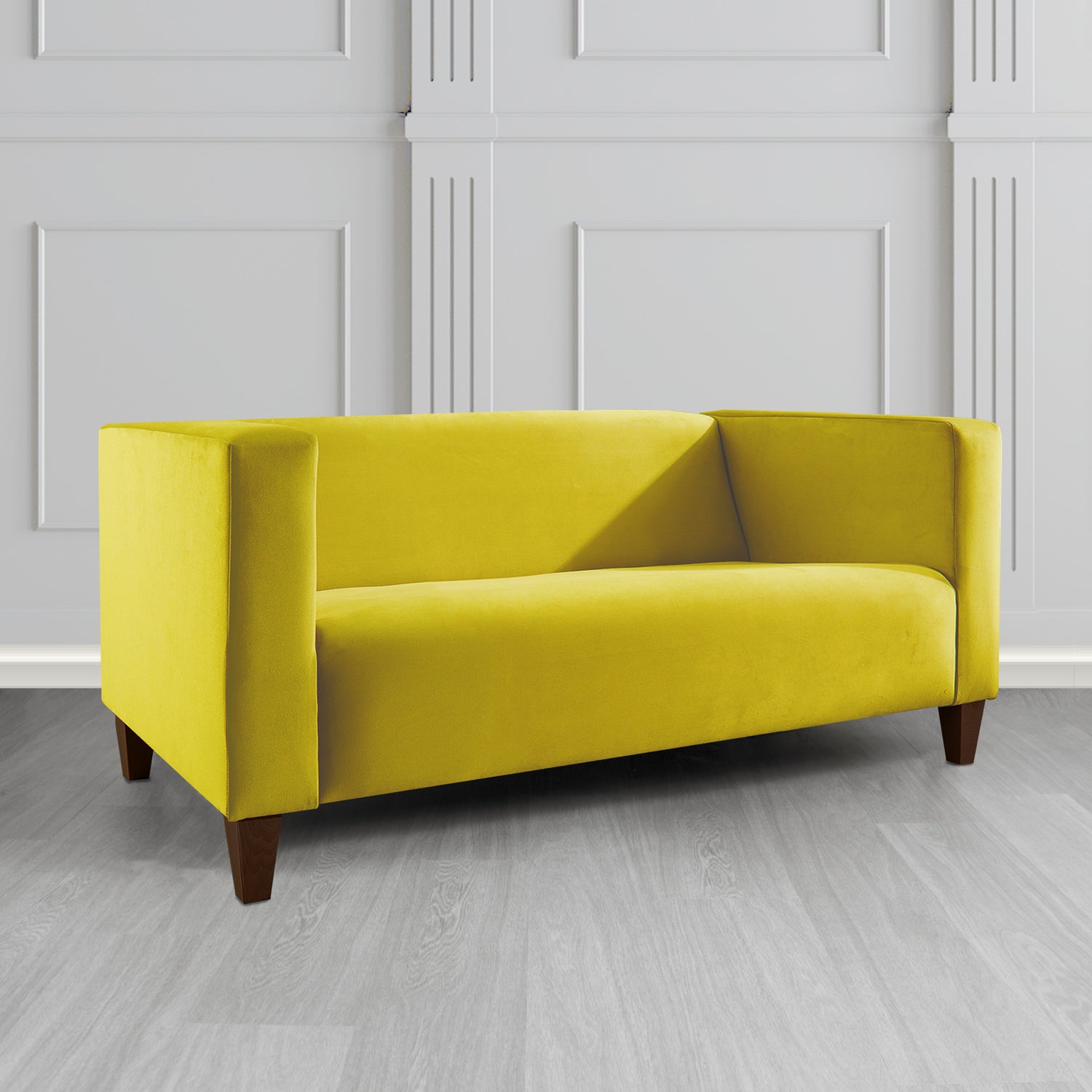 Bonnie 2 Seater Sofa in Monaco Plush Velvet Fabric