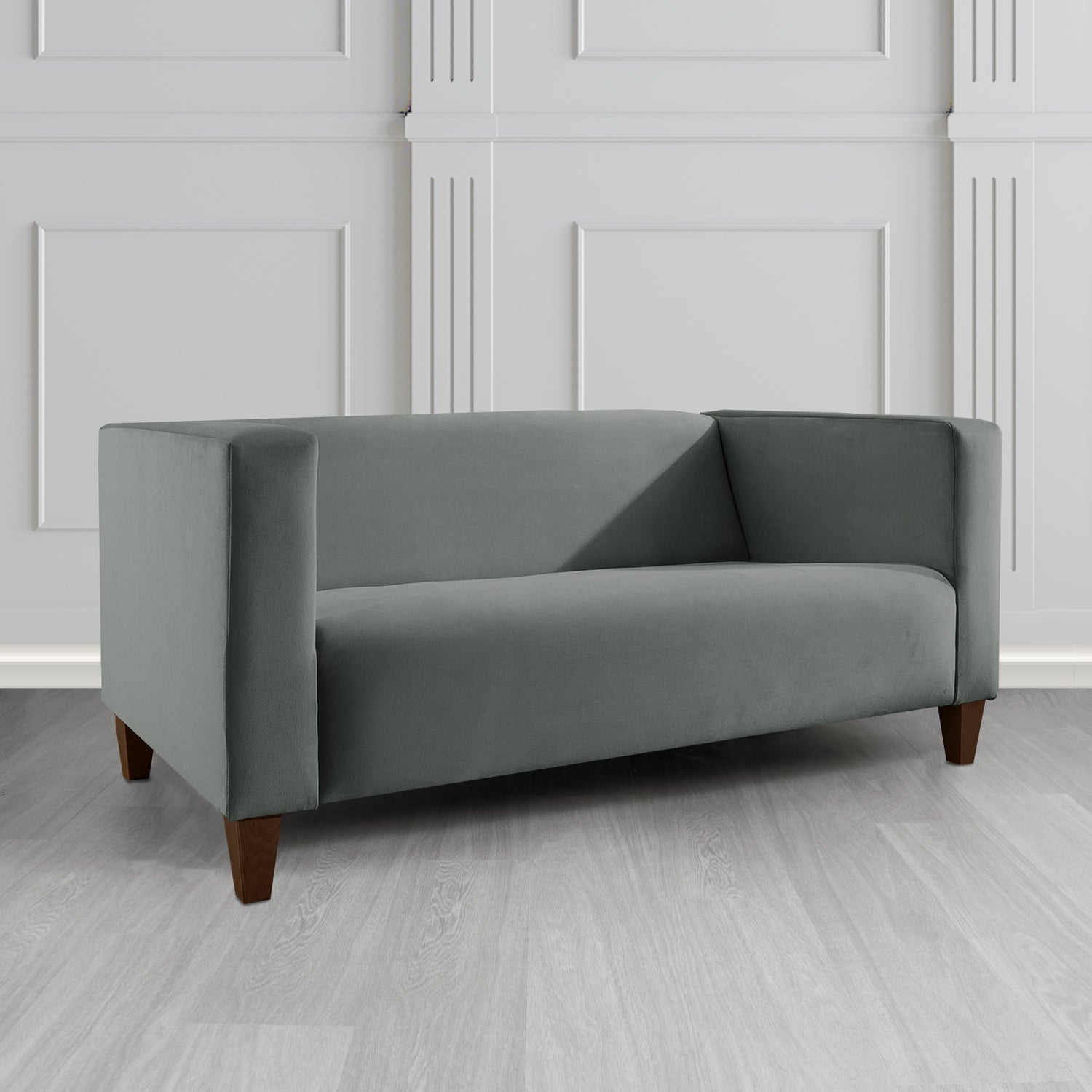 Bonnie 2 Seater Sofa in Monaco Plush Velvet Fabric
