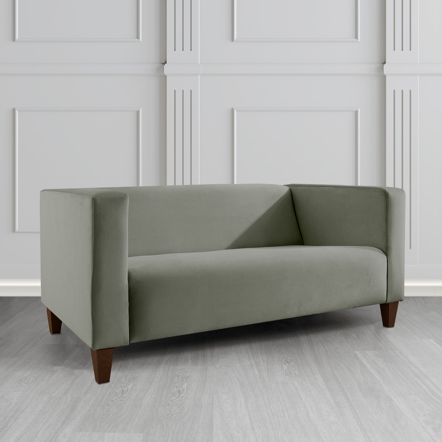 Bonnie 2 Seater Sofa in Monaco Plush Velvet Fabric