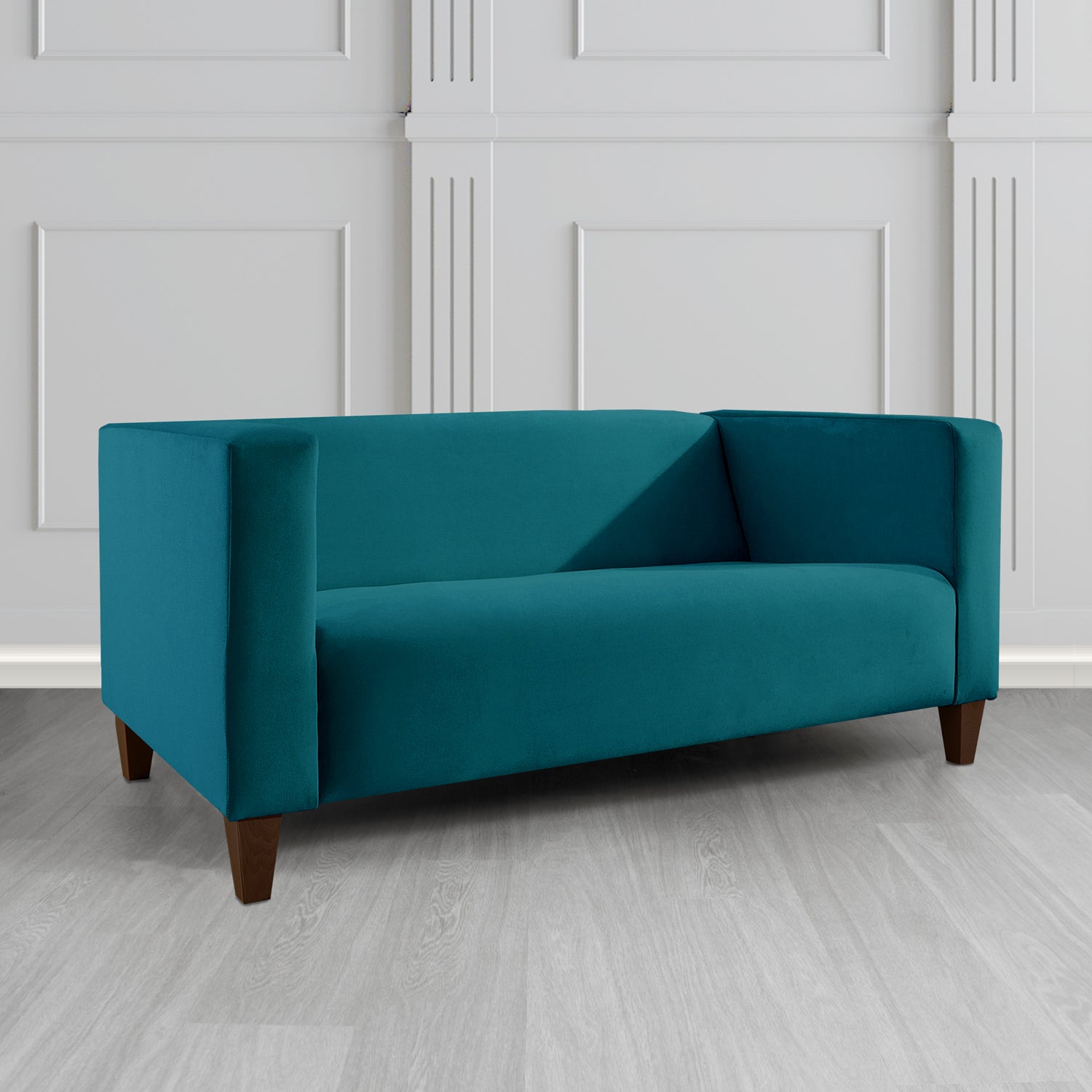 Bonnie 2 Seater Sofa in Monaco Plush Velvet Fabric