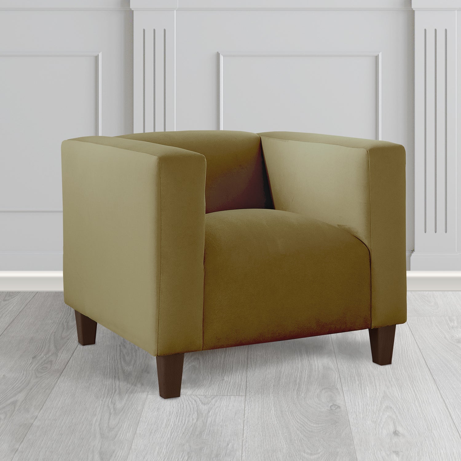 Bonnie Tub Armchair in Monaco Plush Velvet Fabric