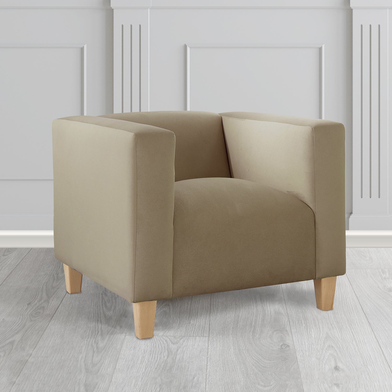 Bonnie Tub Armchair in Sapore Velvet Fabric