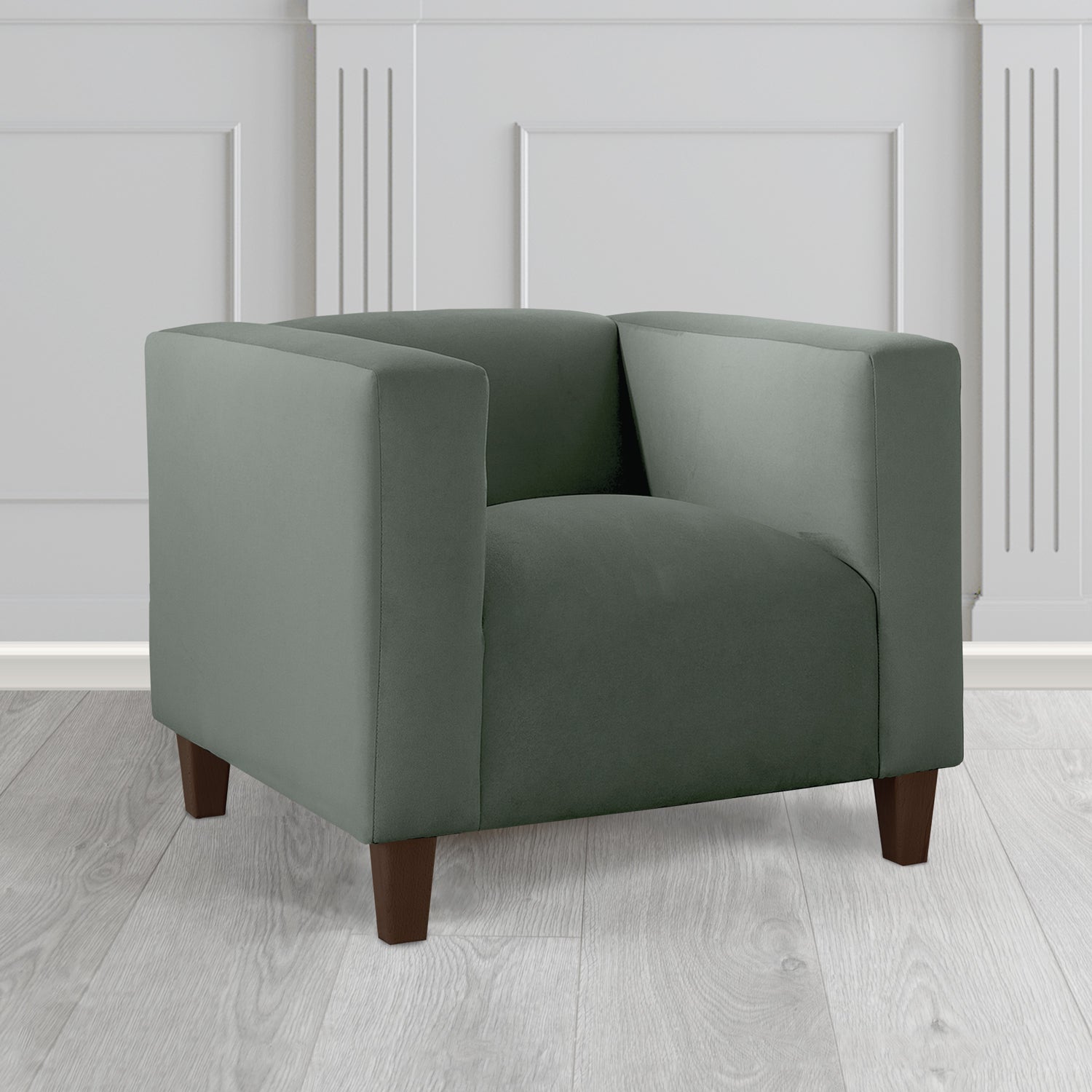 Bonnie Tub Armchair in Sapore Velvet Fabric