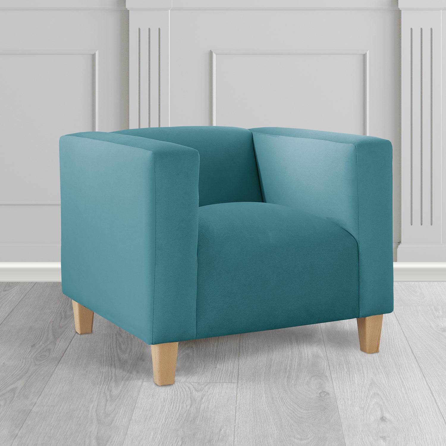 Bonnie Tub Armchair in Sapore Velvet Fabric