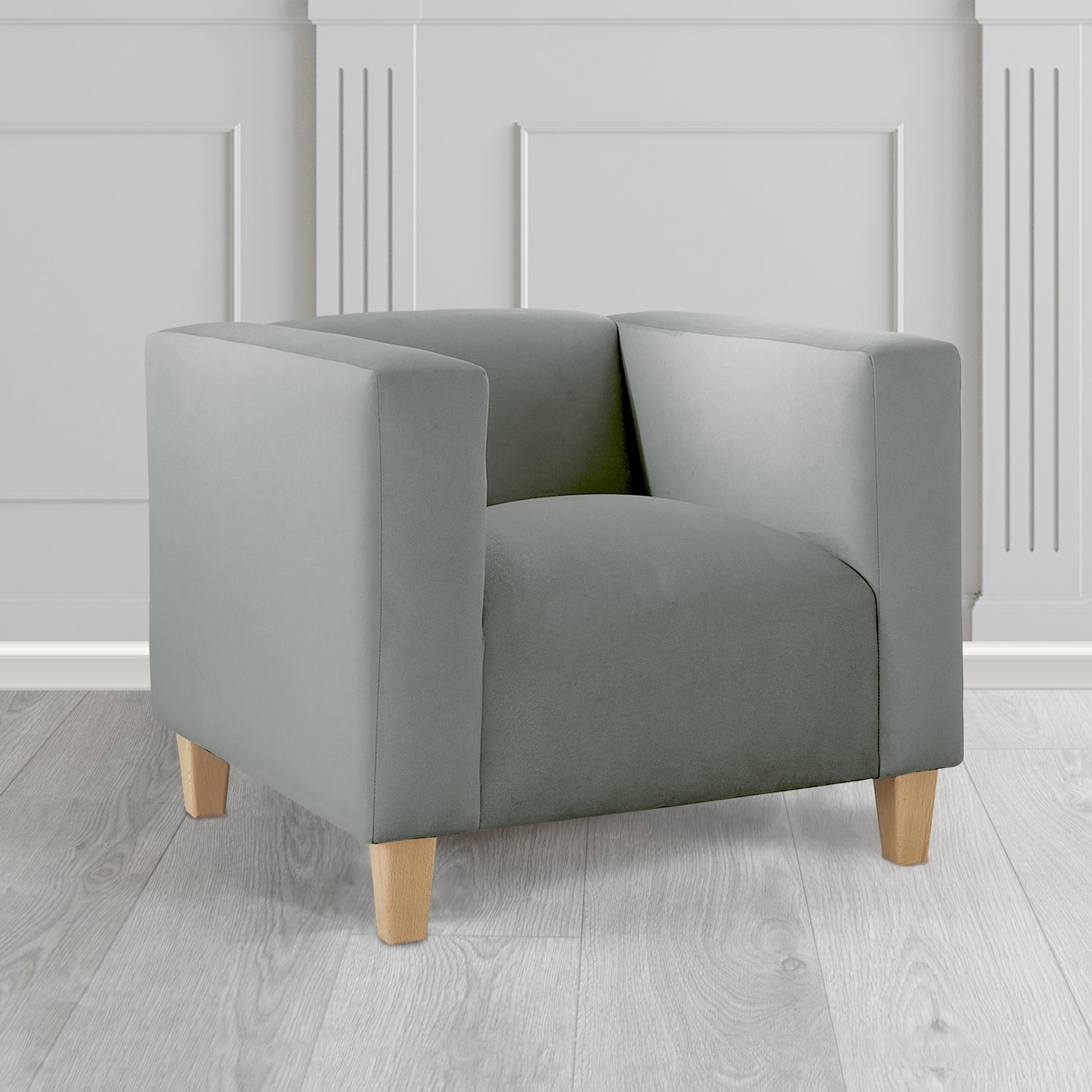 Bonnie Tub Armchair in Sapore Velvet Fabric