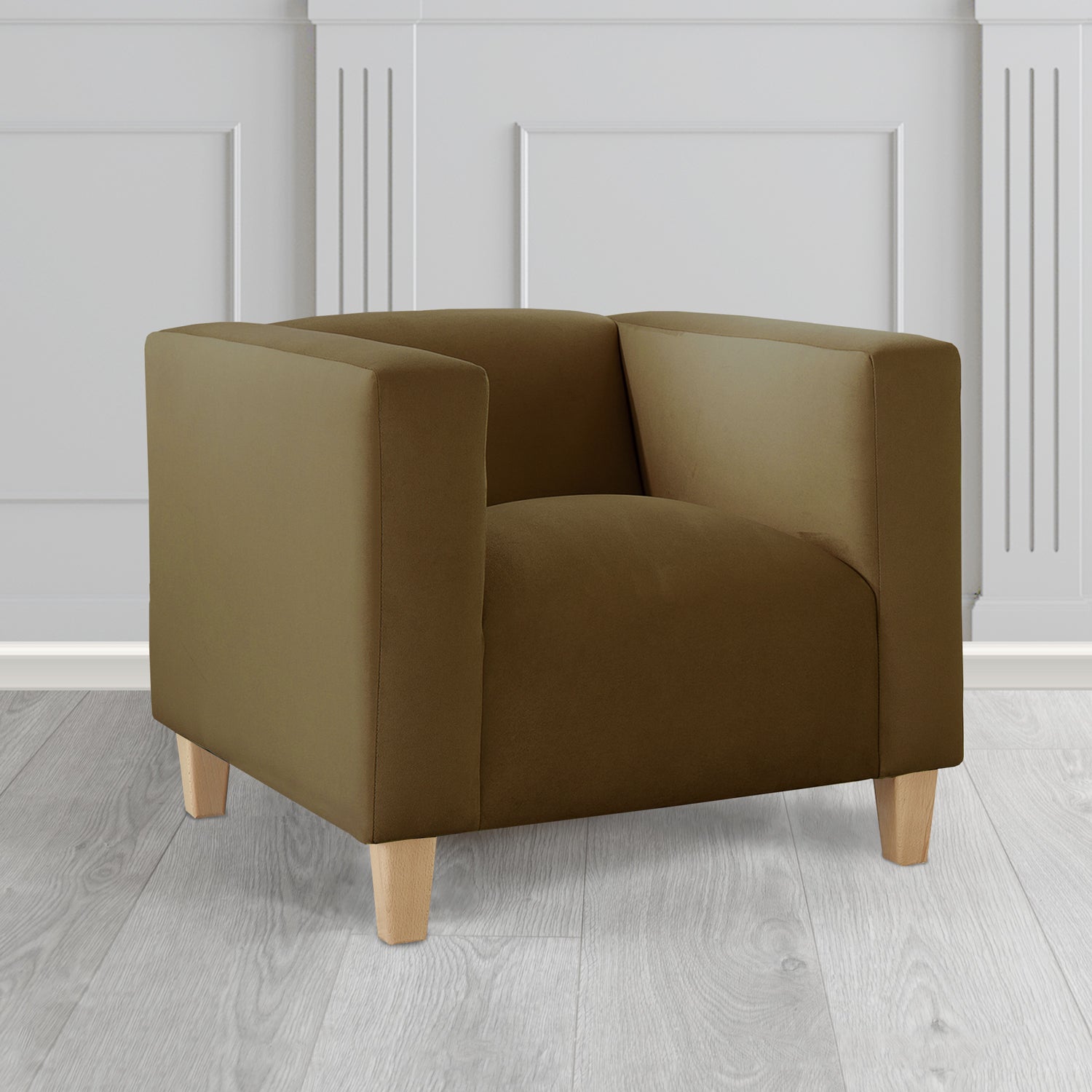 Bonnie Tub Armchair in Sapore Velvet Fabric