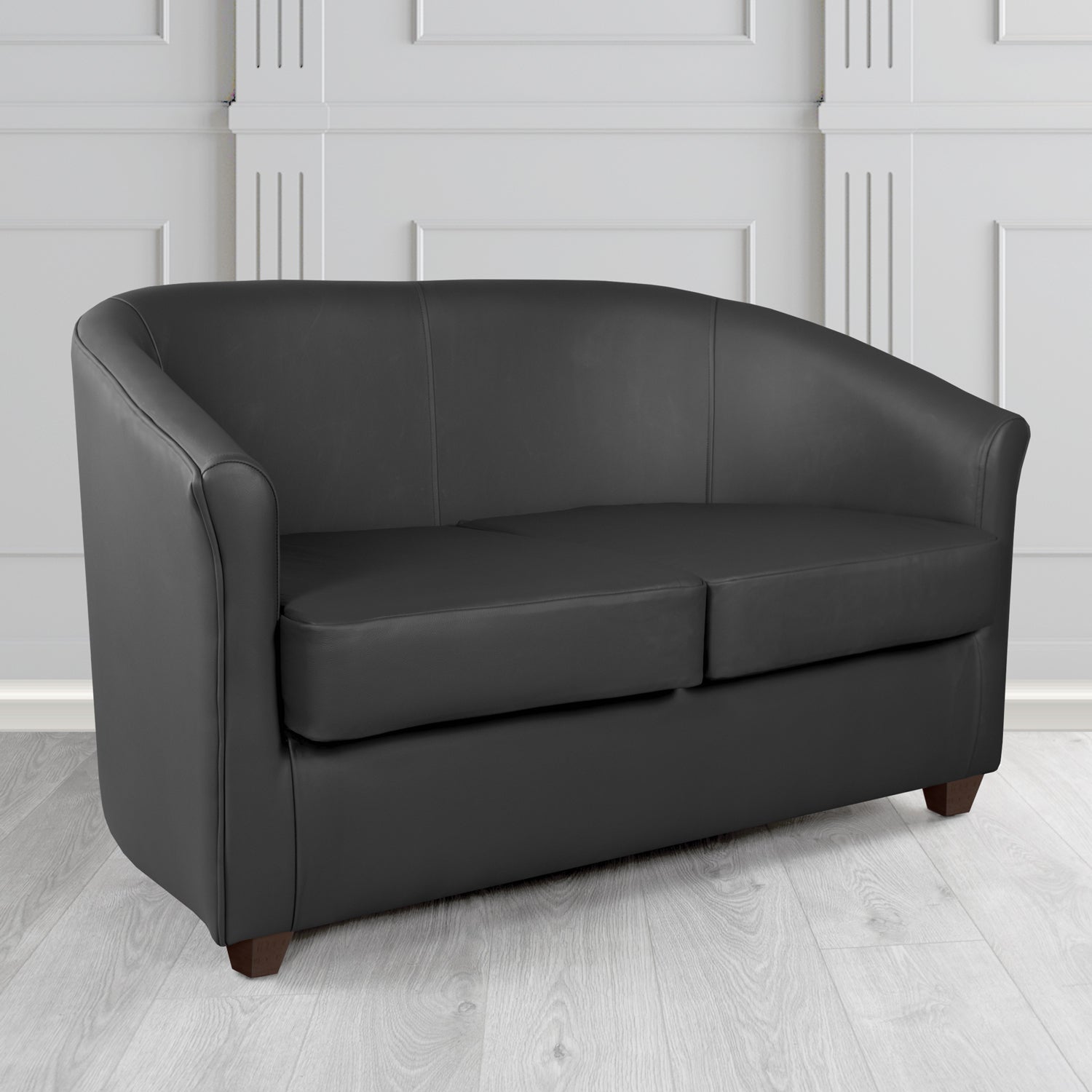 Cannes 2 Seater Tub Sofa in Madrid Faux Leather