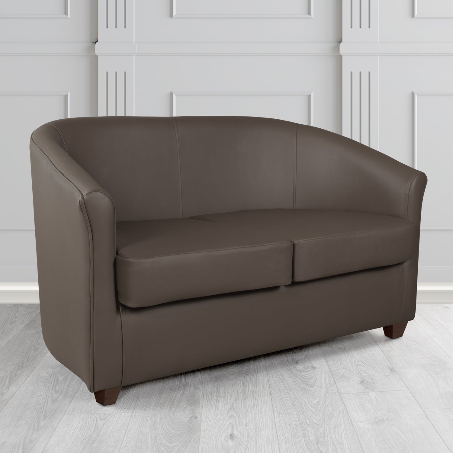 Cannes 2 Seater Tub Sofa in Madrid Faux Leather