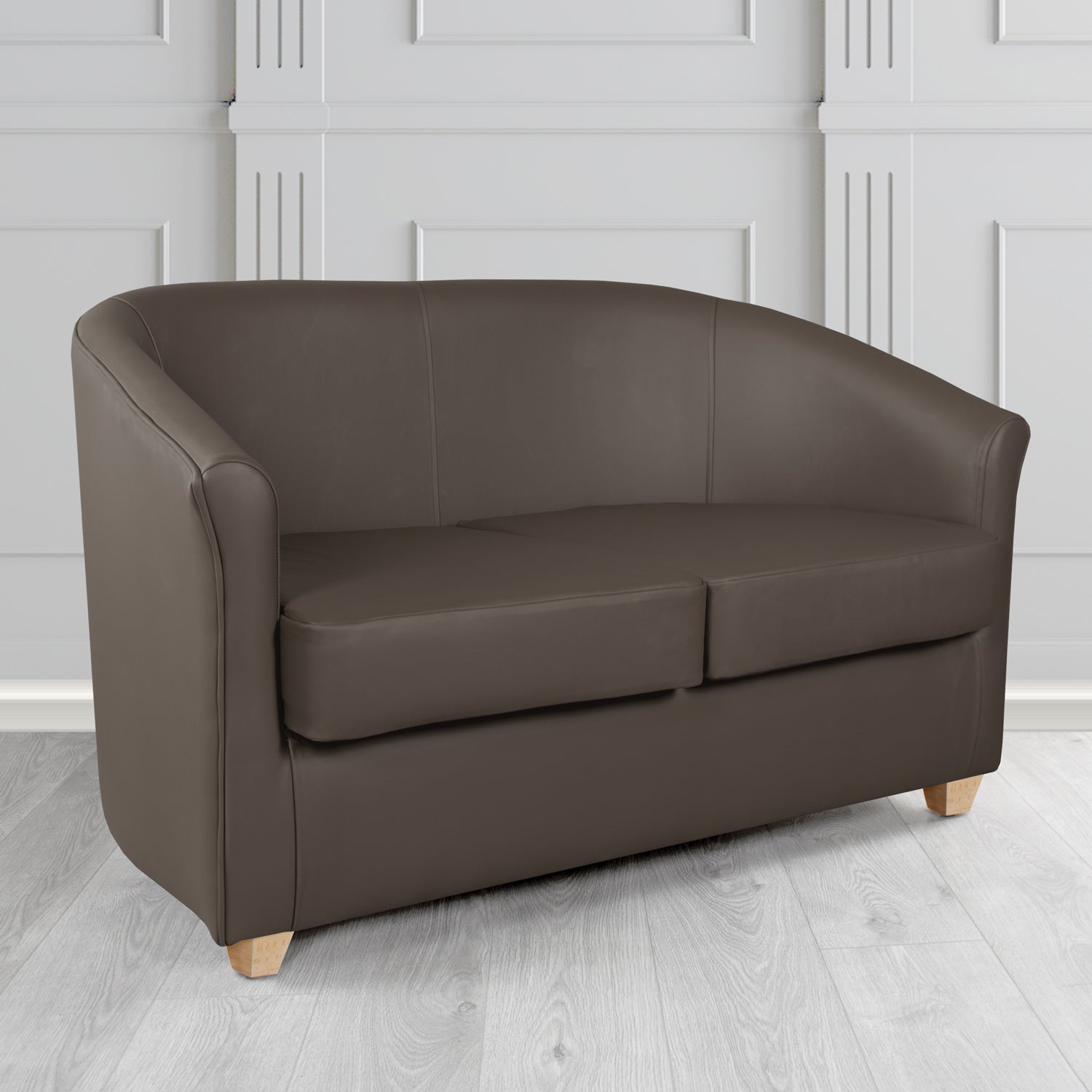 Cannes 2 Seater Tub Sofa in Madrid Faux Leather