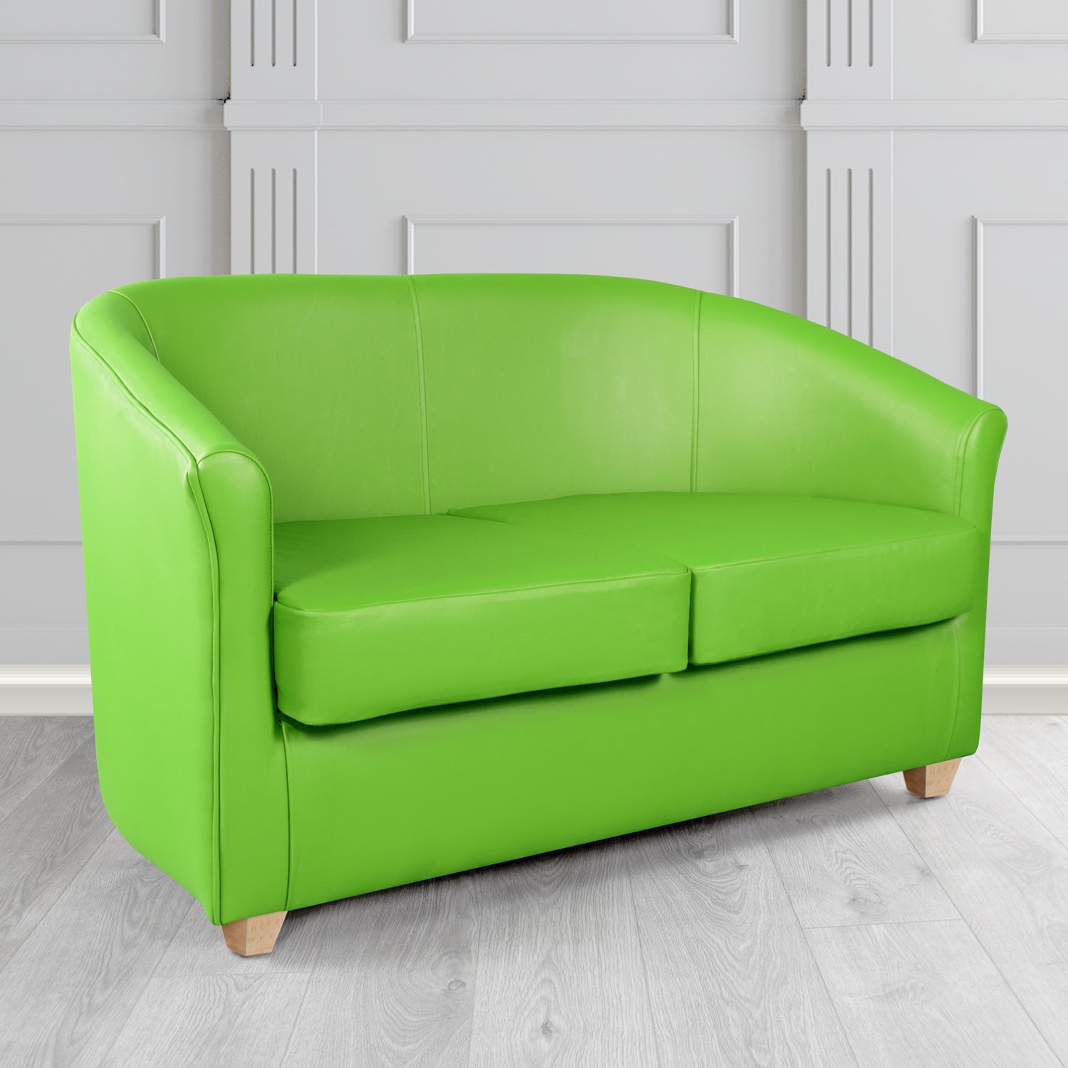 Cannes 2 Seater Tub Sofa in Madrid Faux Leather