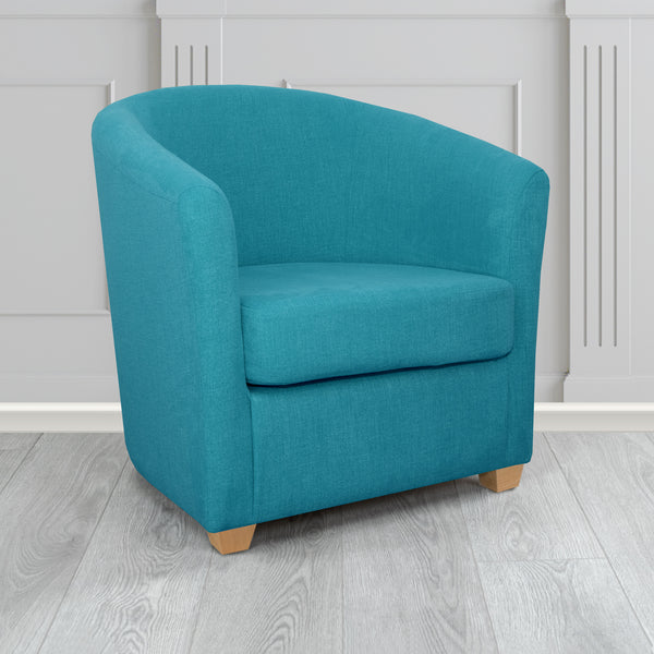Teal shop tub chair