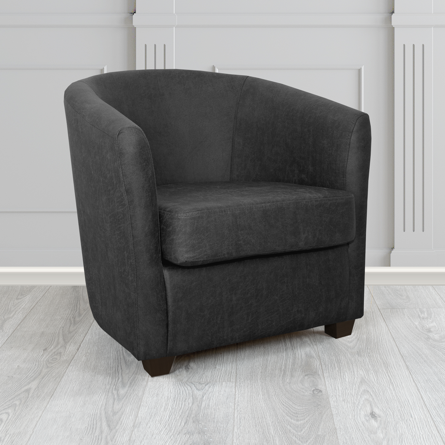 Cannes Tub Chair in Nevada Faux Leather