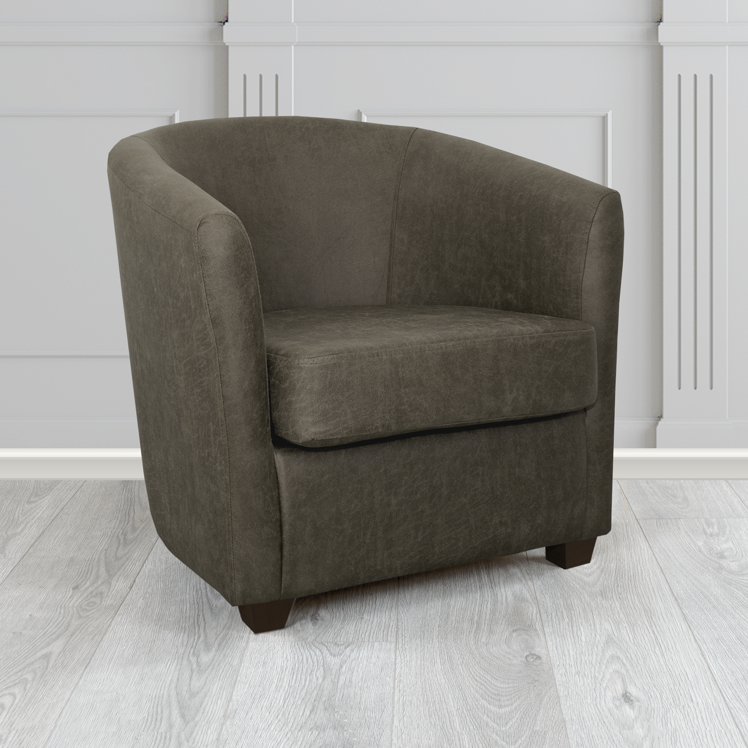 Cannes Tub Chair in Nevada Faux Leather