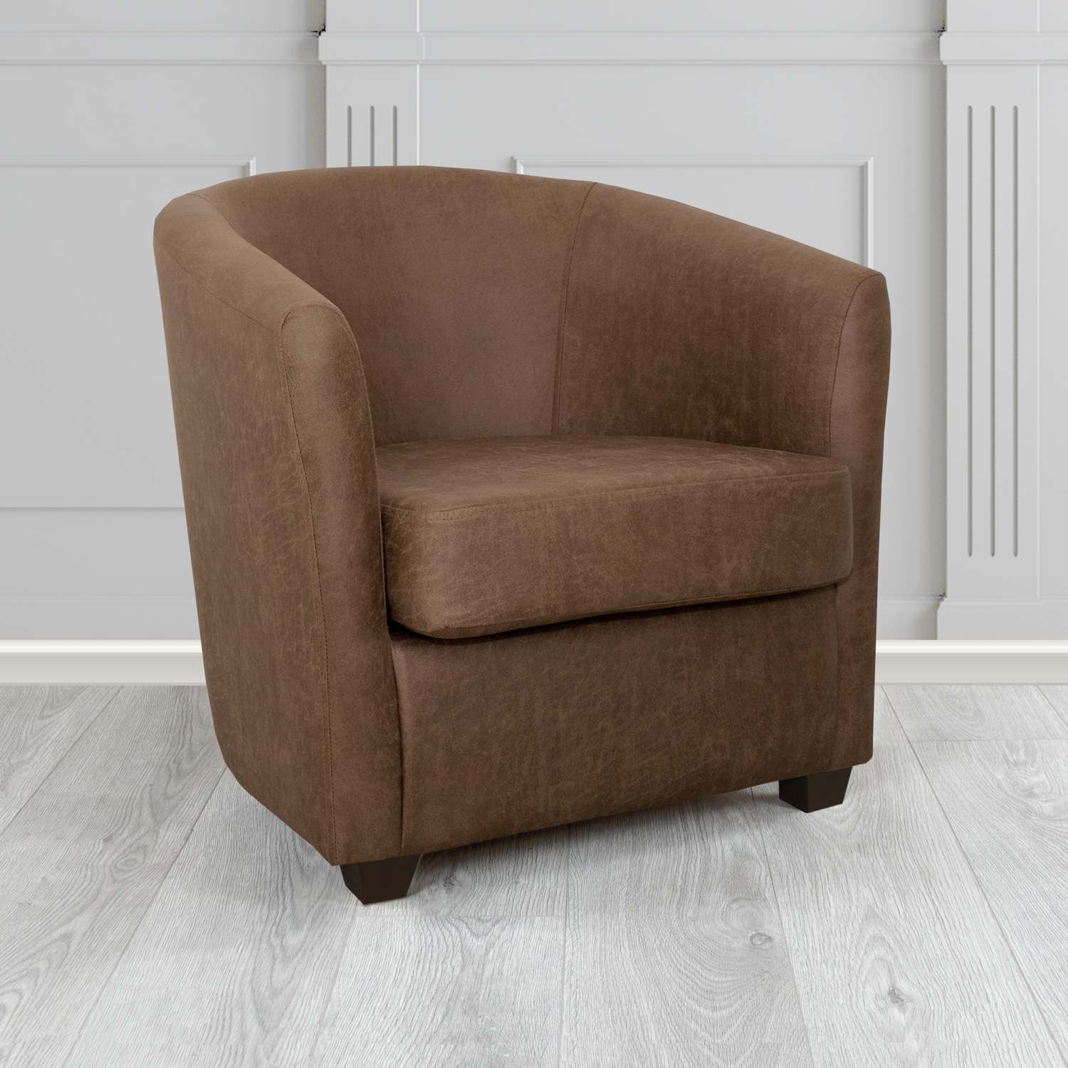 Cannes Tub Chair in Nevada Faux Leather