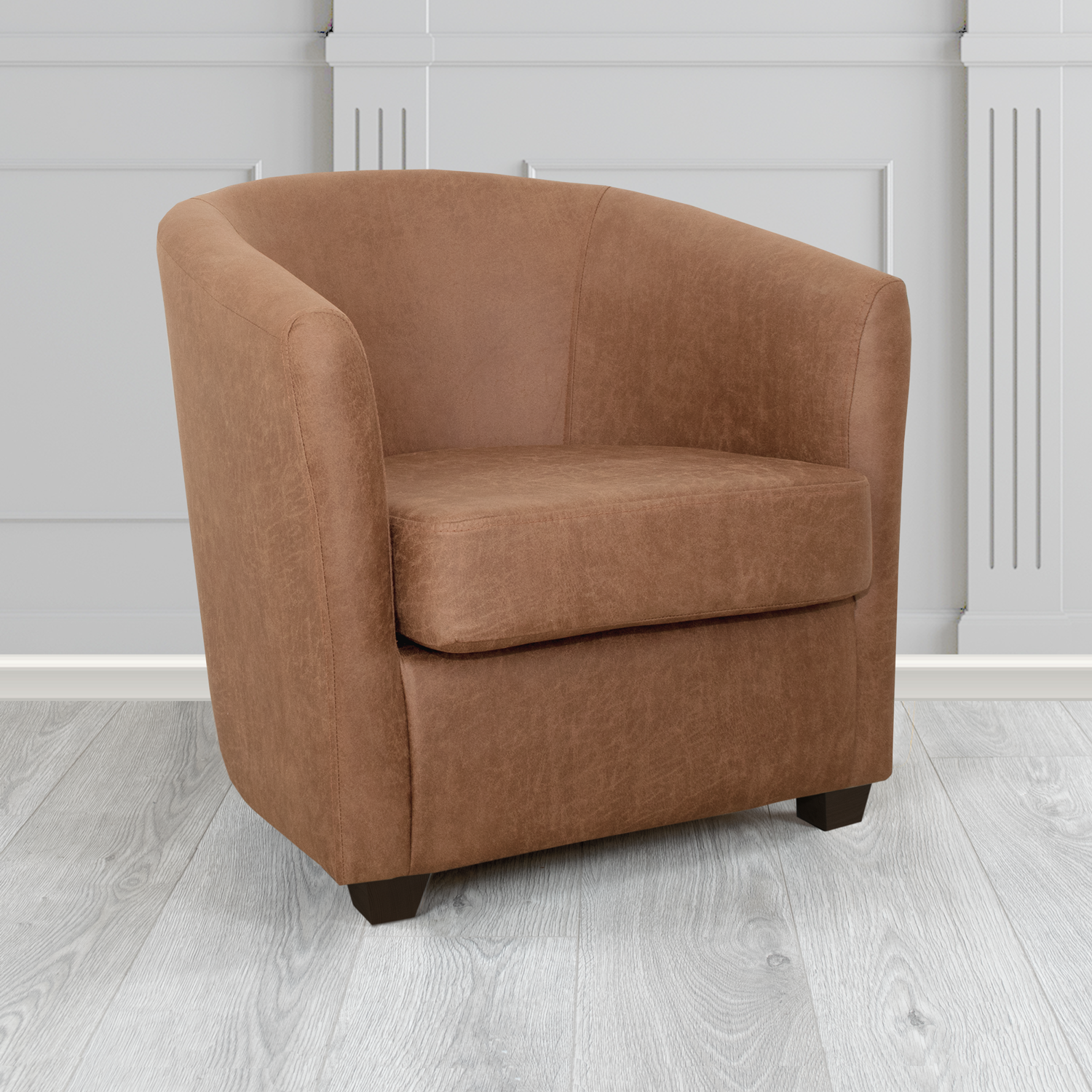 Cannes Tub Chair in Nevada Faux Leather