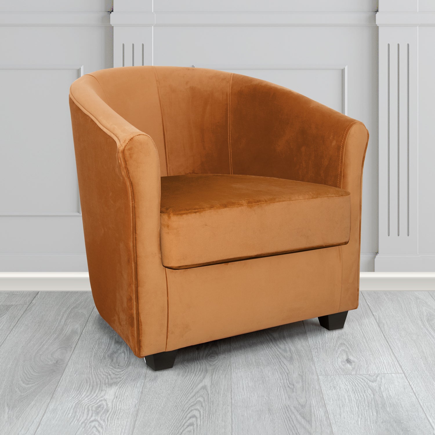 Cannes Tub Chair in Sapore Velvet Fabric
