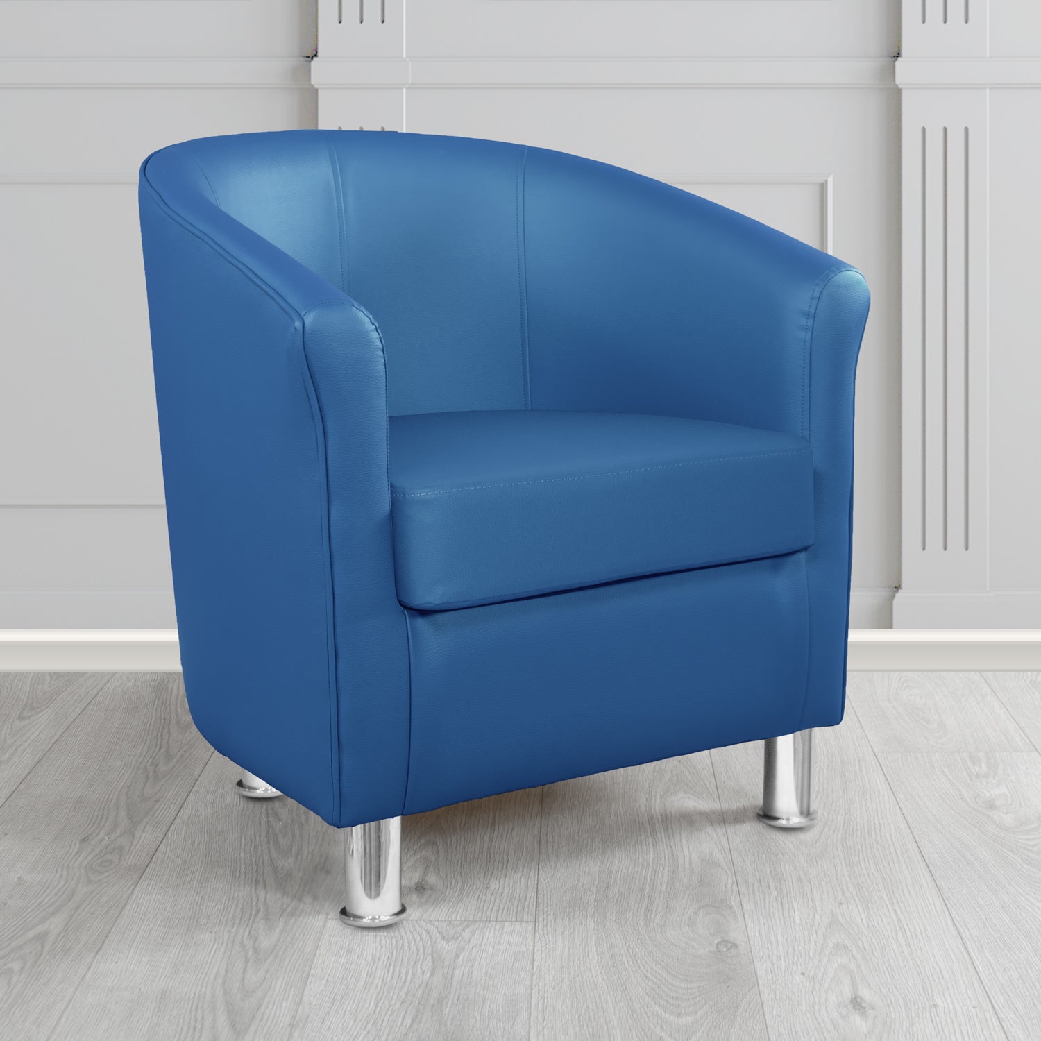 Como Tub Chair in Memphis Antimicrobial Crib 5 Contract Faux Leather