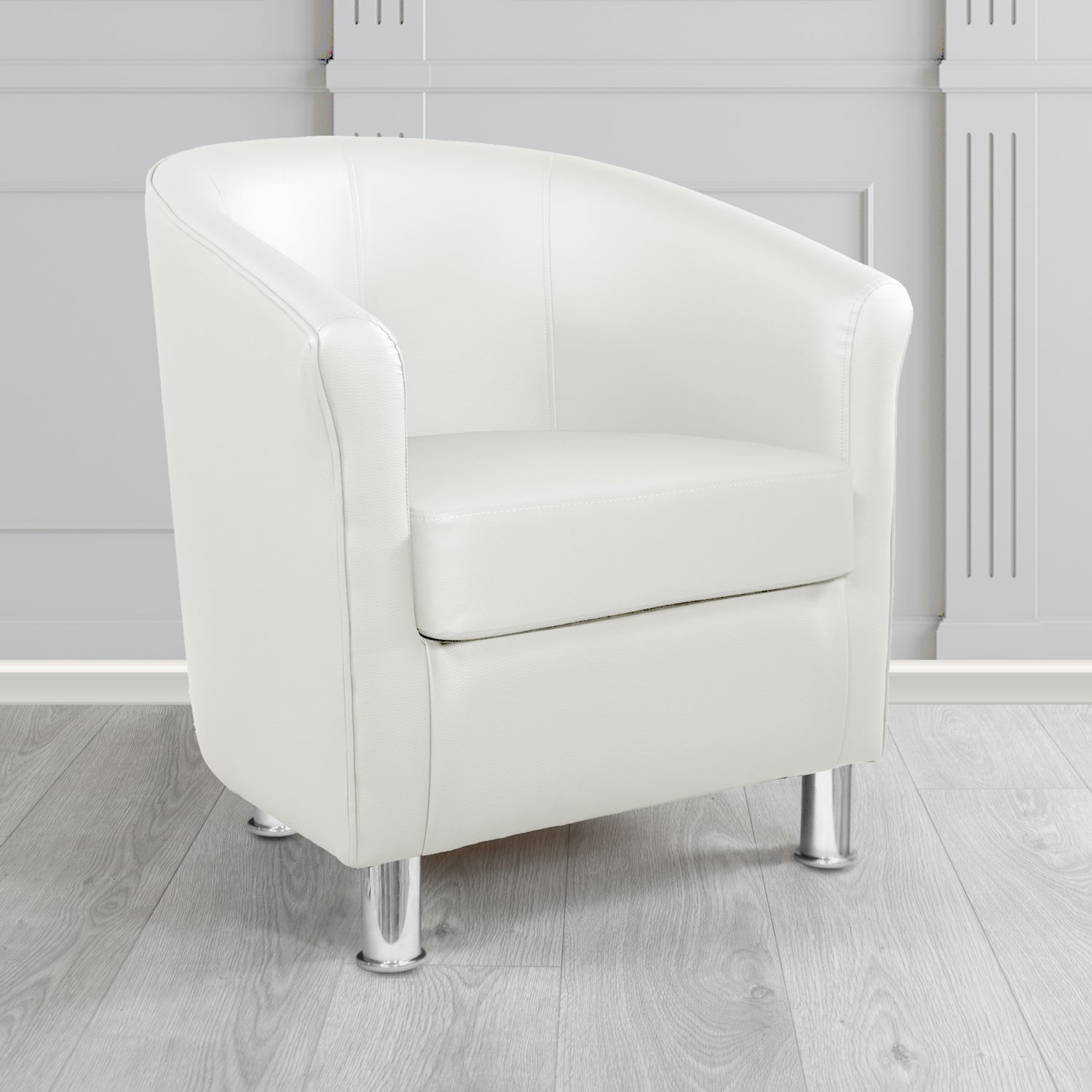 Como Tub Chair in Memphis Antimicrobial Crib 5 Contract Faux Leather