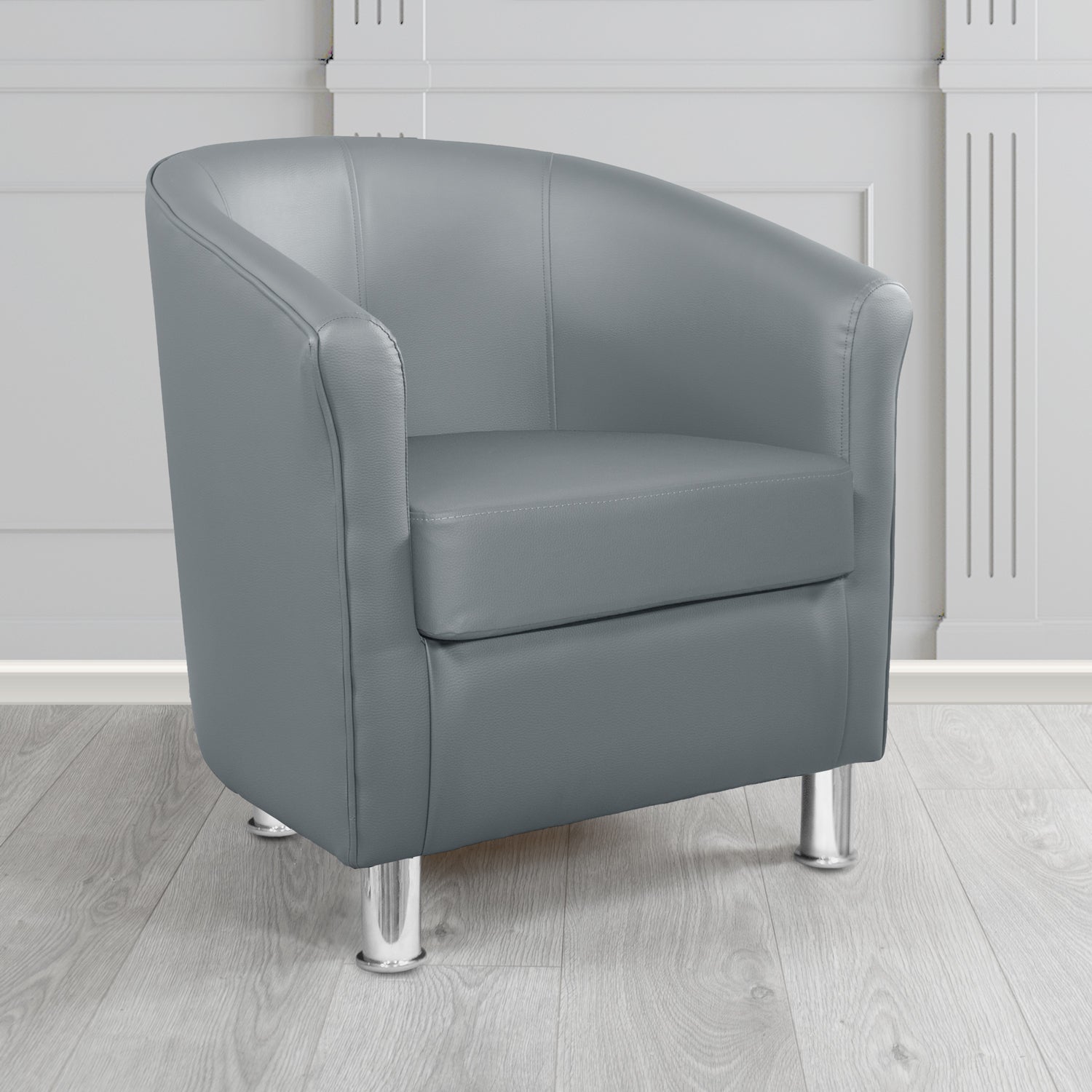 Como Tub Chair in Memphis Antimicrobial Crib 5 Contract Faux Leather
