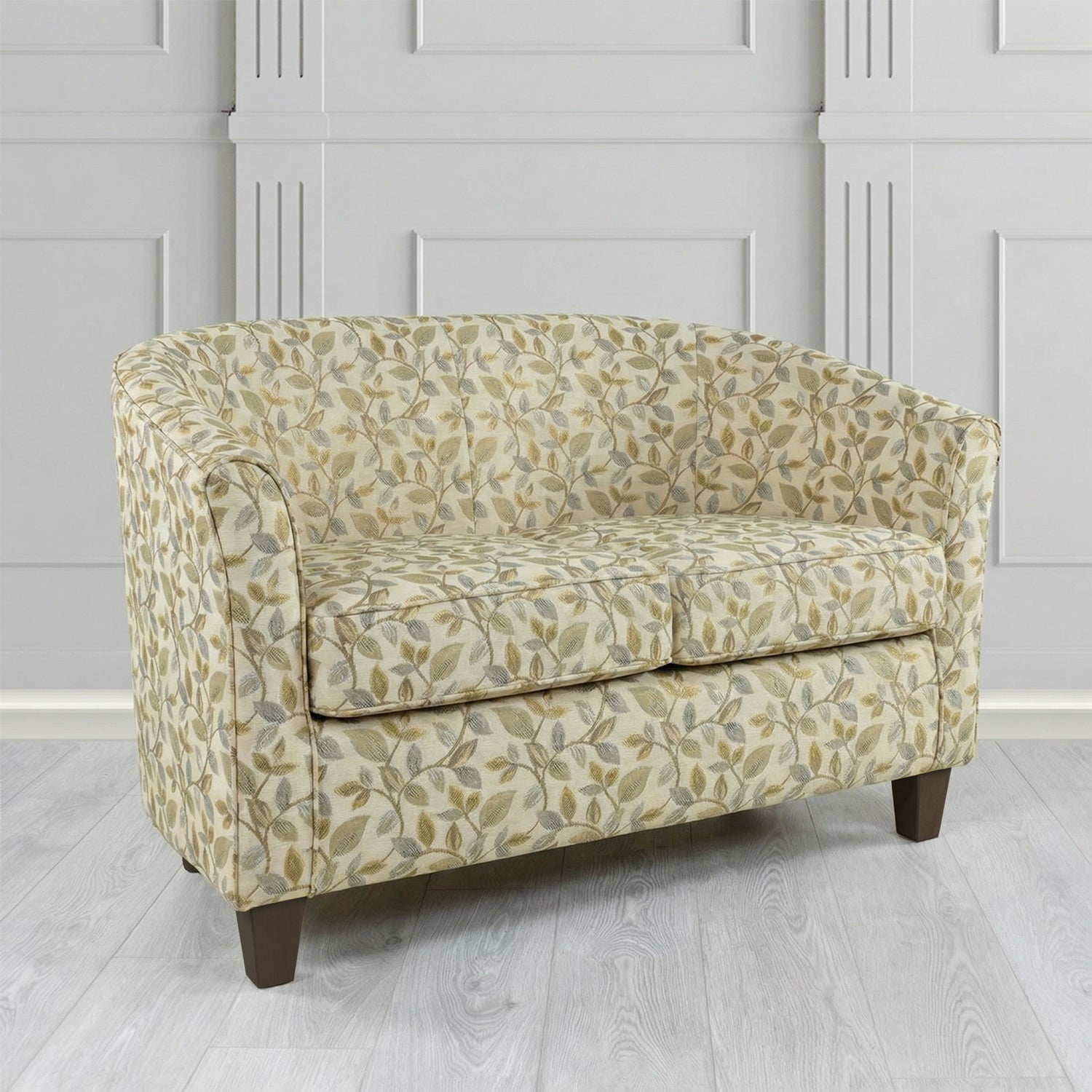 Devon 2 Seater Tub Sofa in Porter and Stone Vercelli Floral Fabric