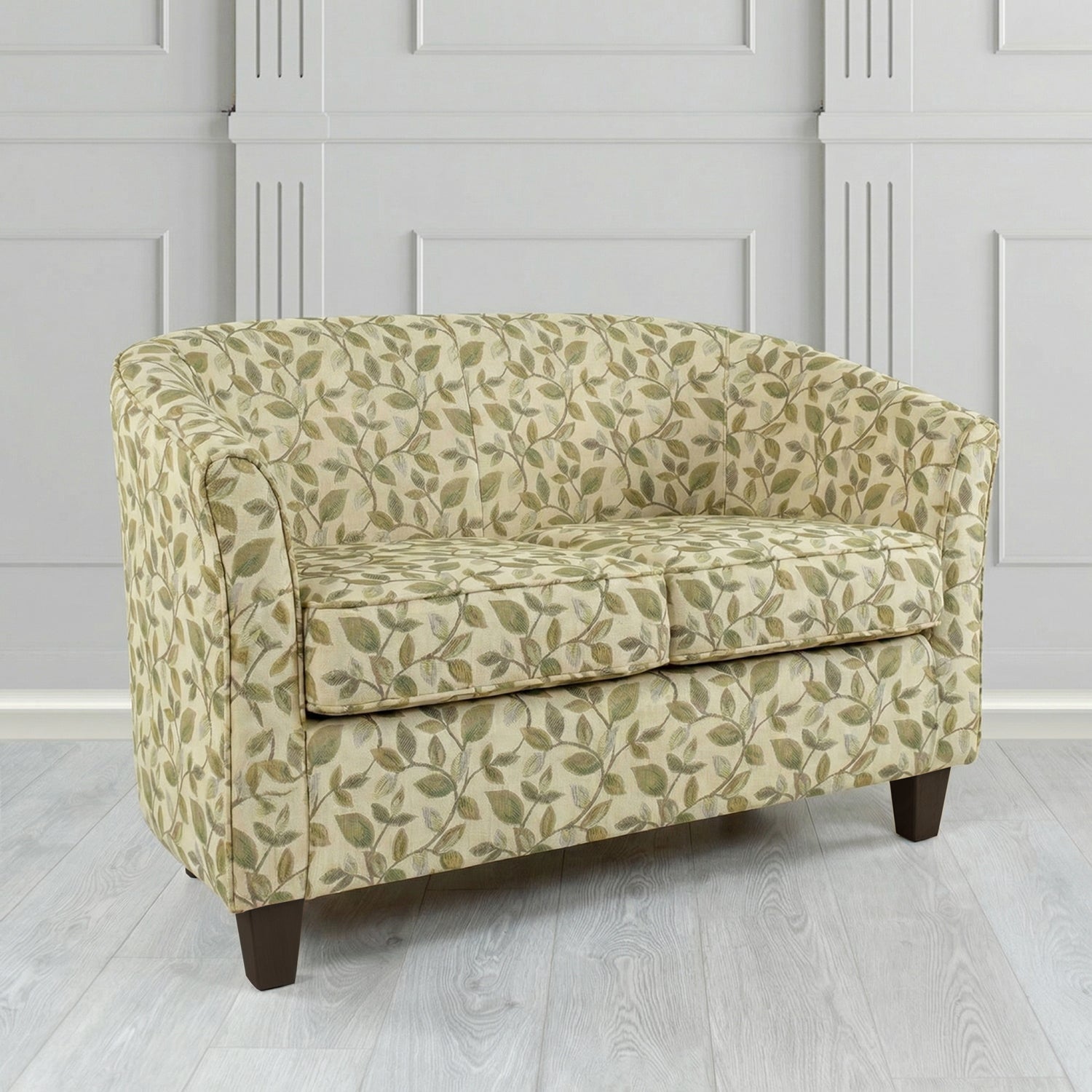 Devon 2 Seater Tub Sofa in Porter and Stone Vercelli Floral Fabric