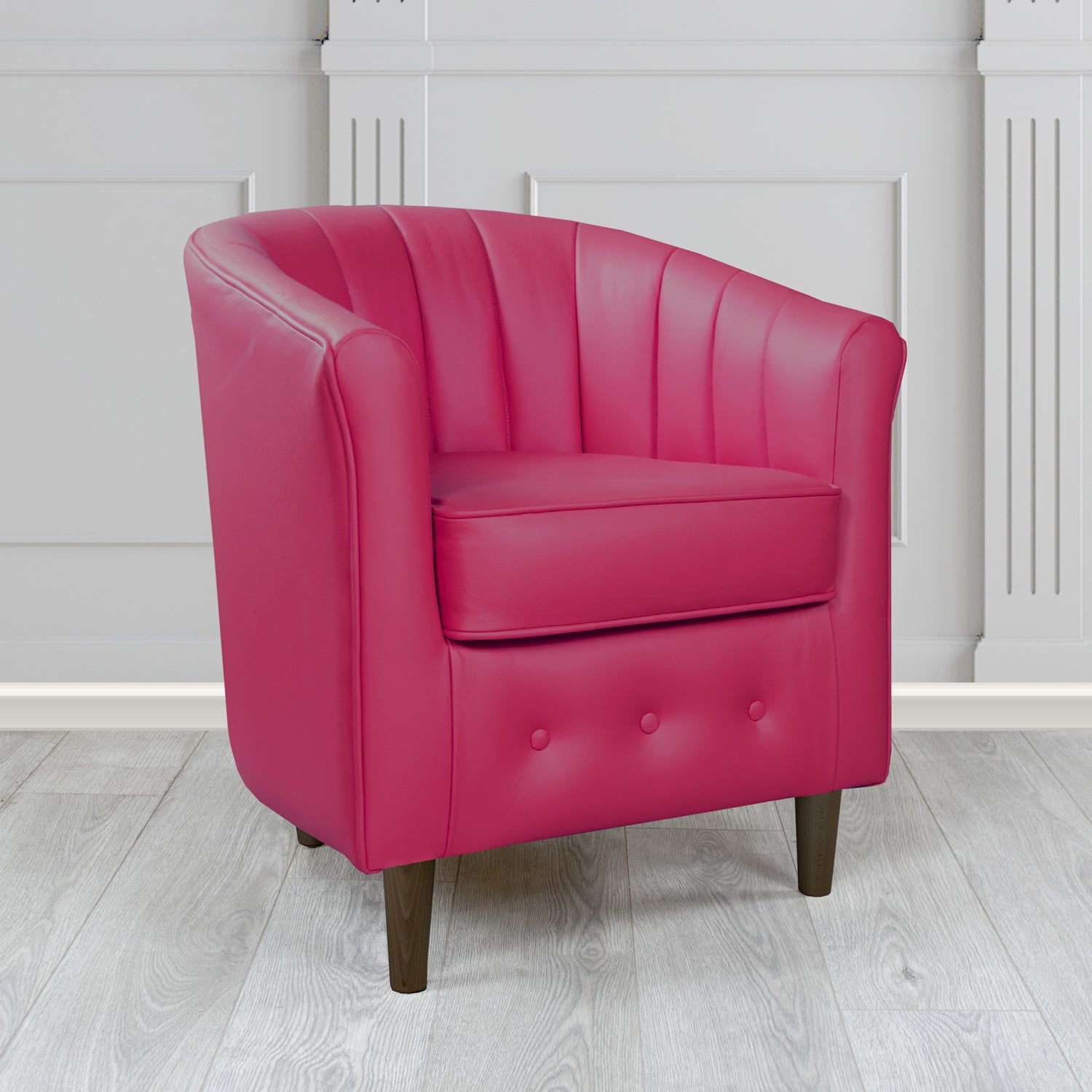 Doha Tub Chair in Shelly Crib 5 Genuine Leather