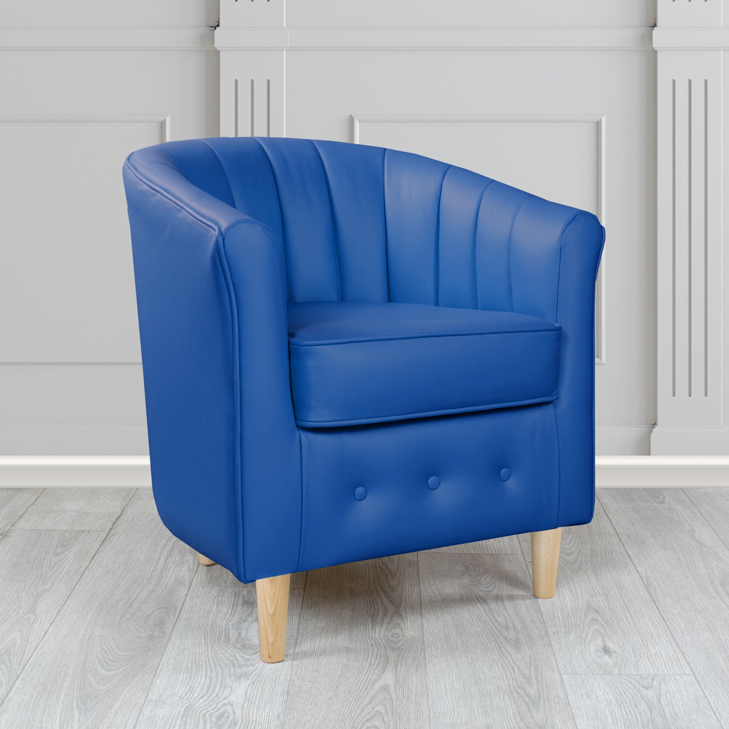 Doha Tub Chair in Shelly Crib 5 Genuine Leather