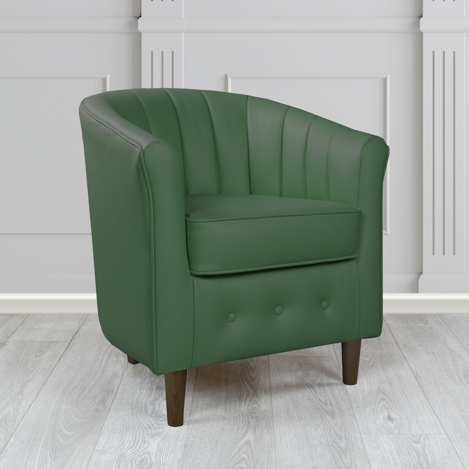 Doha Tub Chair in Shelly Crib 5 Genuine Leather