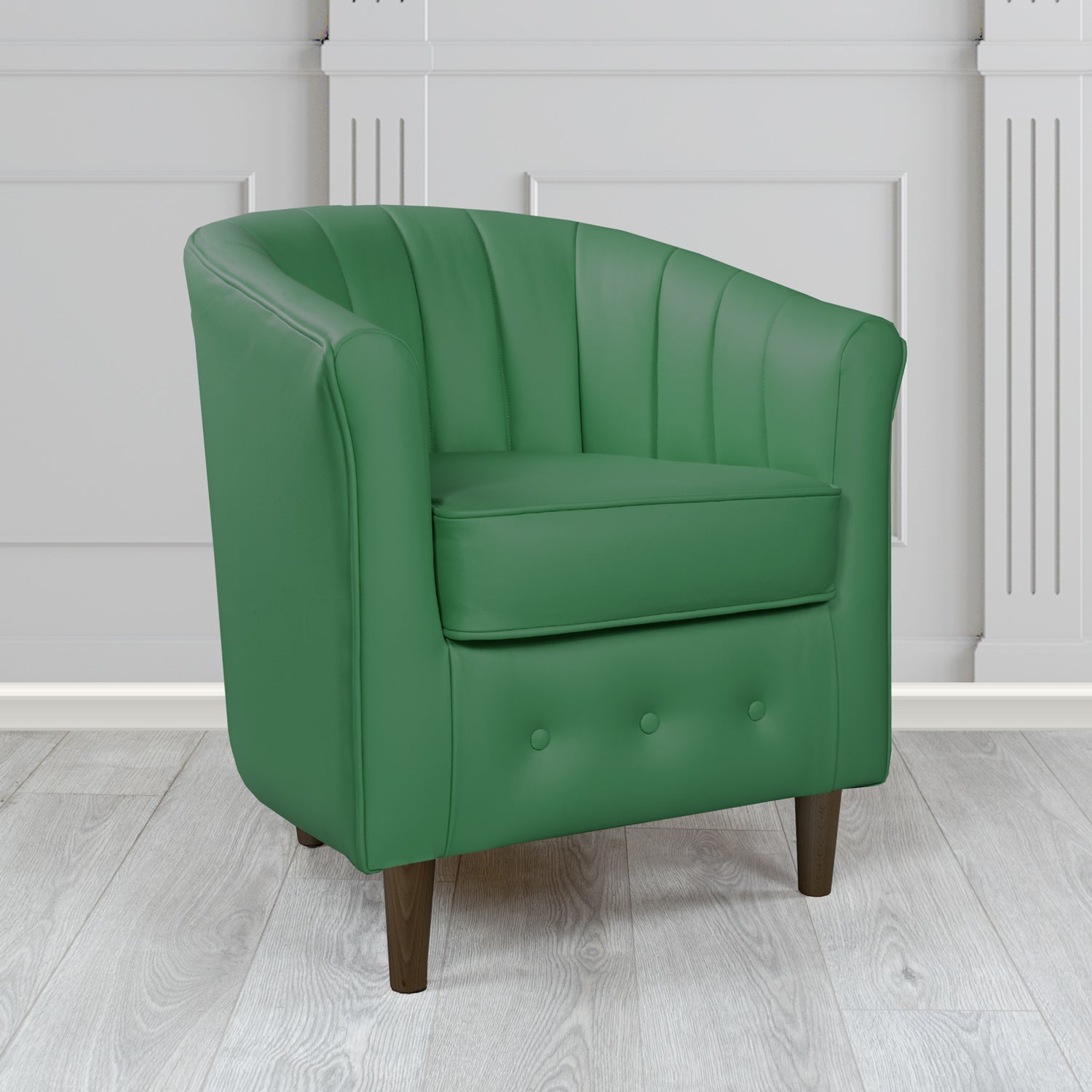Doha Tub Chair in Shelly Crib 5 Genuine Leather