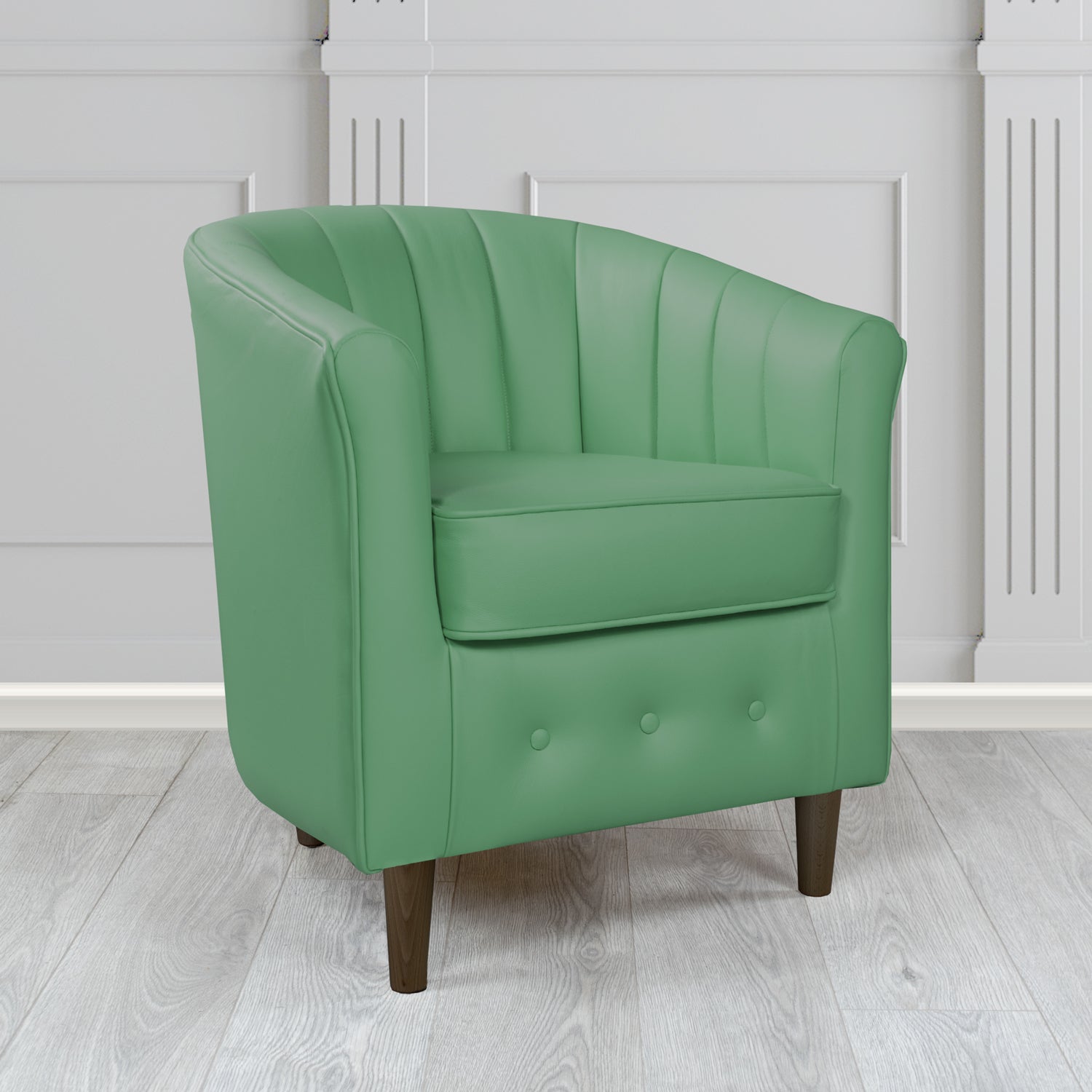 Doha Tub Chair in Shelly Crib 5 Genuine Leather