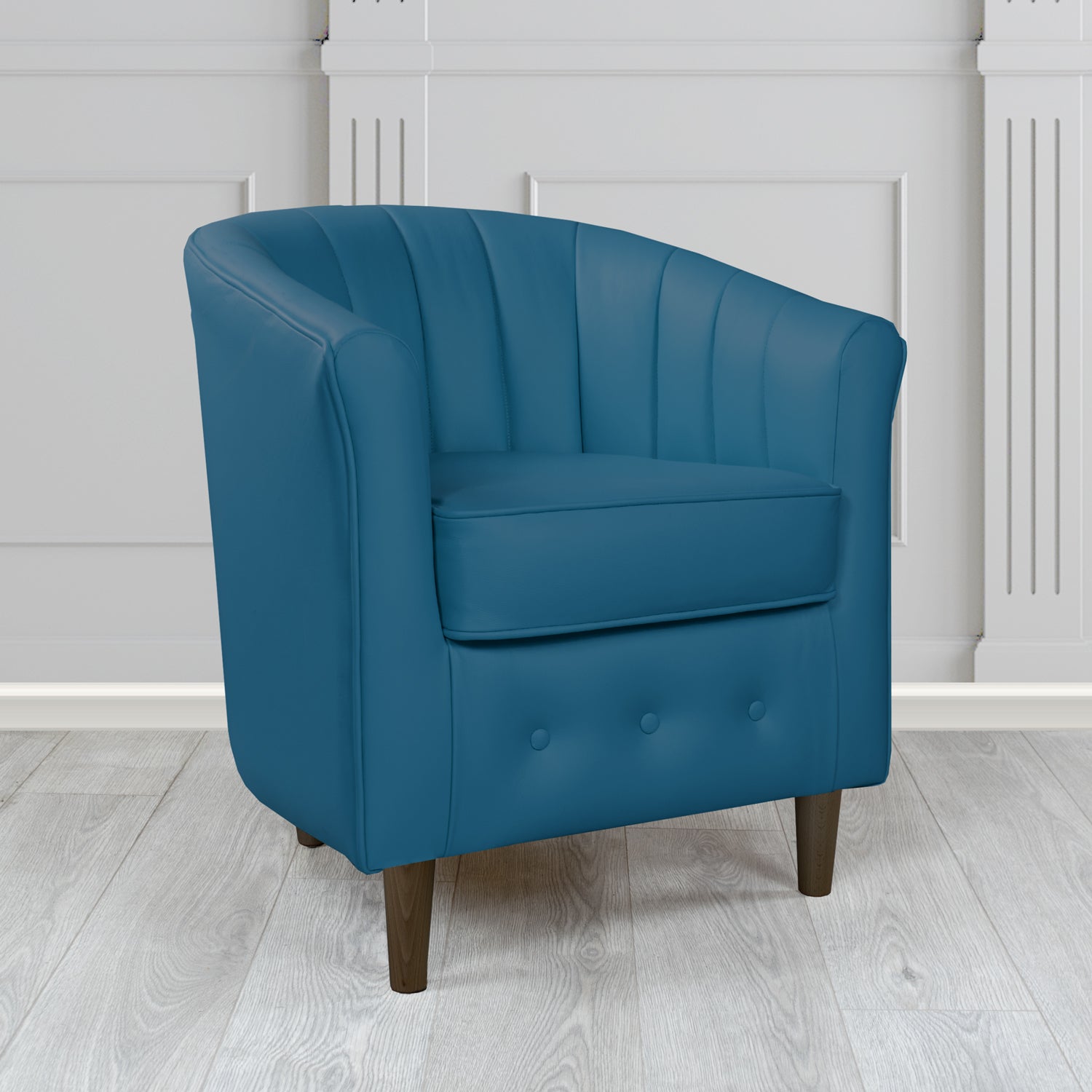 Doha Tub Chair in Shelly Crib 5 Genuine Leather
