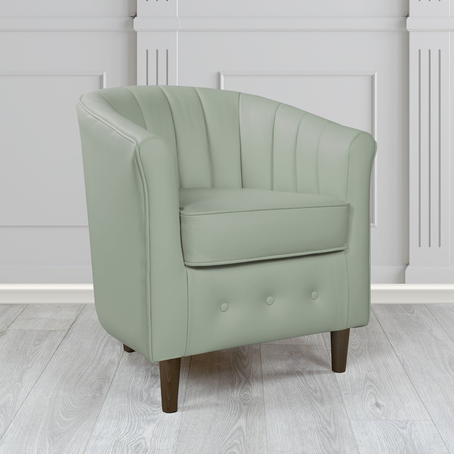 Doha Tub Chair in Shelly Crib 5 Genuine Leather