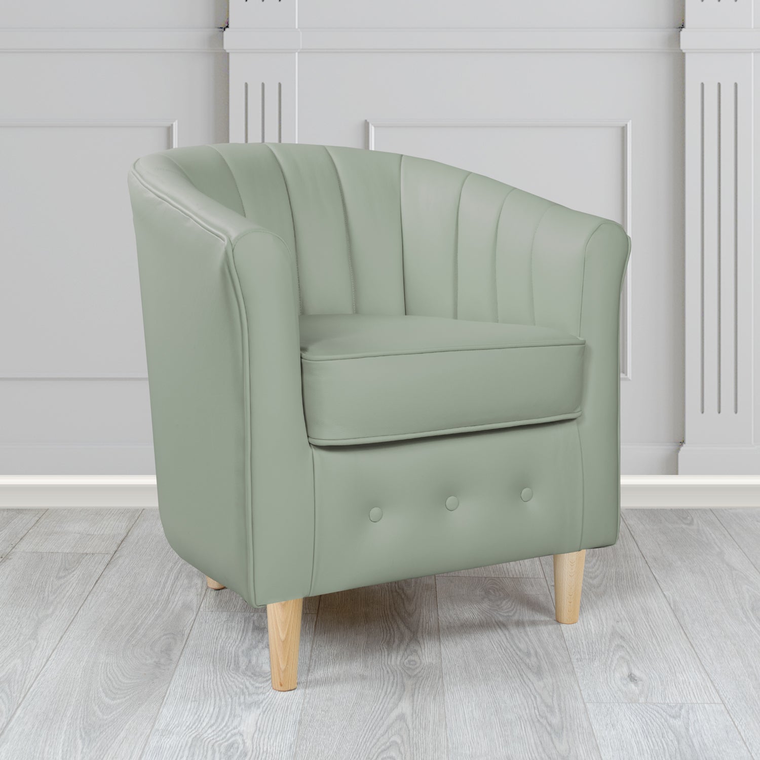 Doha Tub Chair in Shelly Crib 5 Genuine Leather