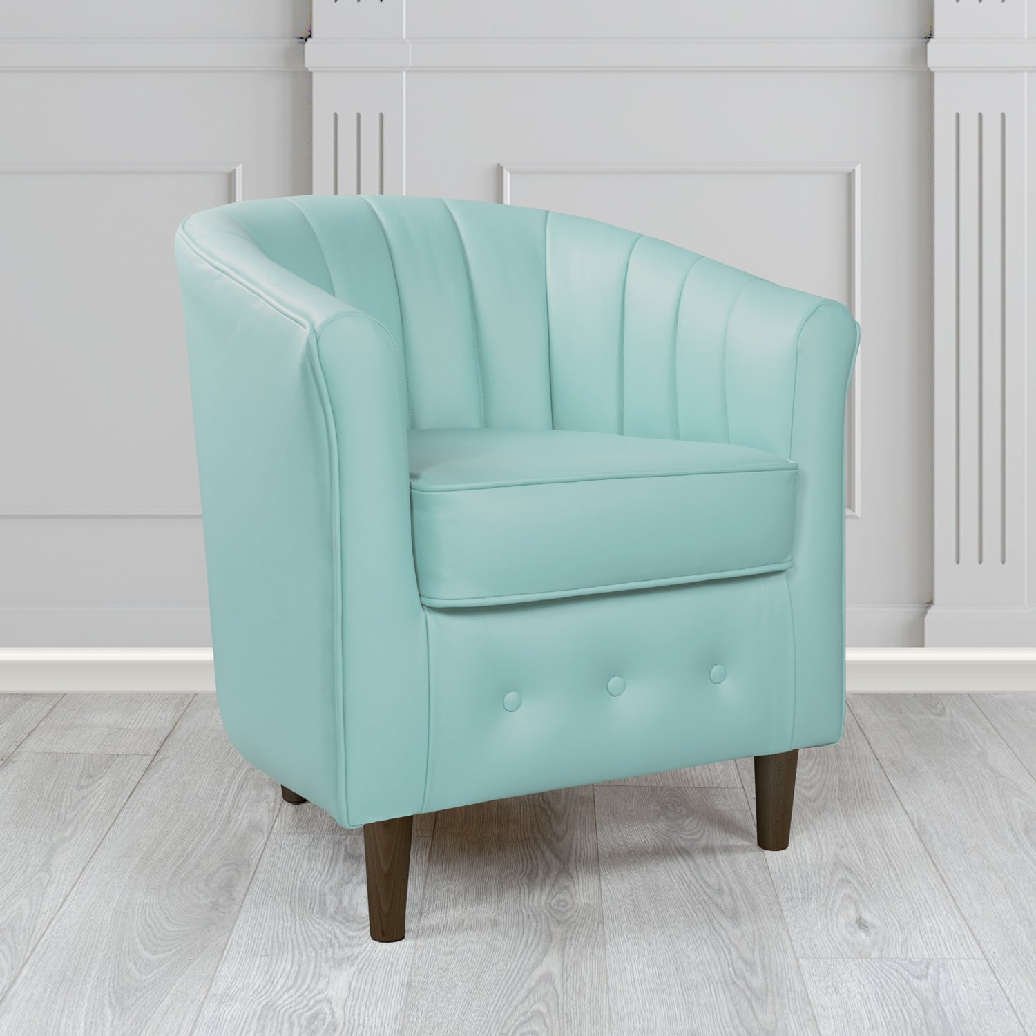 Doha Tub Chair in Shelly Crib 5 Genuine Leather
