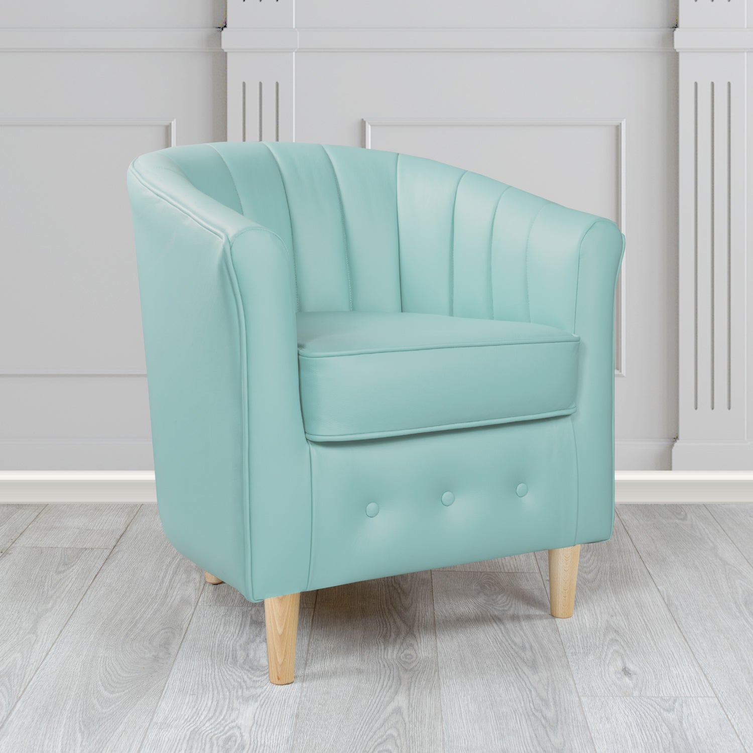 Doha Tub Chair in Shelly Crib 5 Genuine Leather