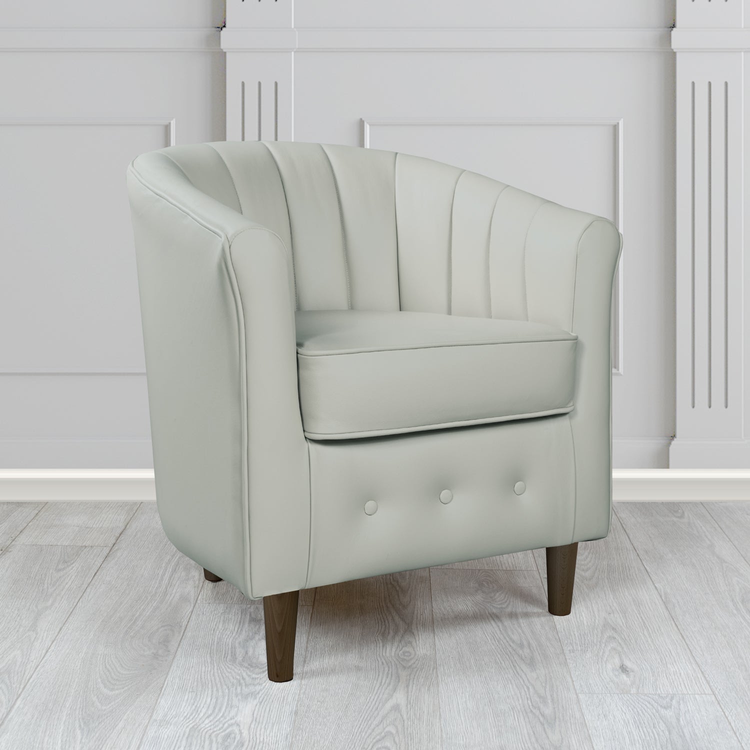 Doha Tub Chair in Shelly Crib 5 Genuine Leather