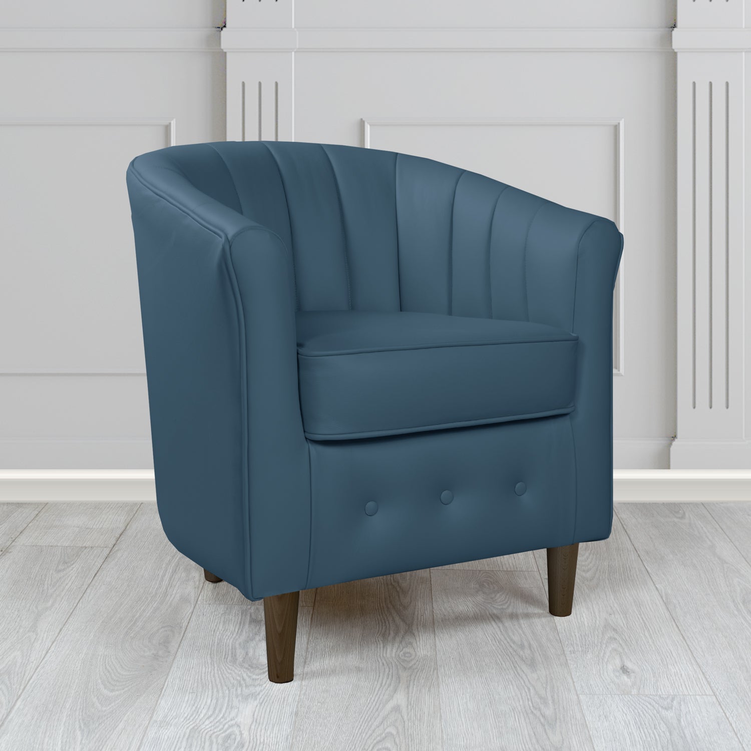 Doha Tub Chair in Shelly Crib 5 Genuine Leather