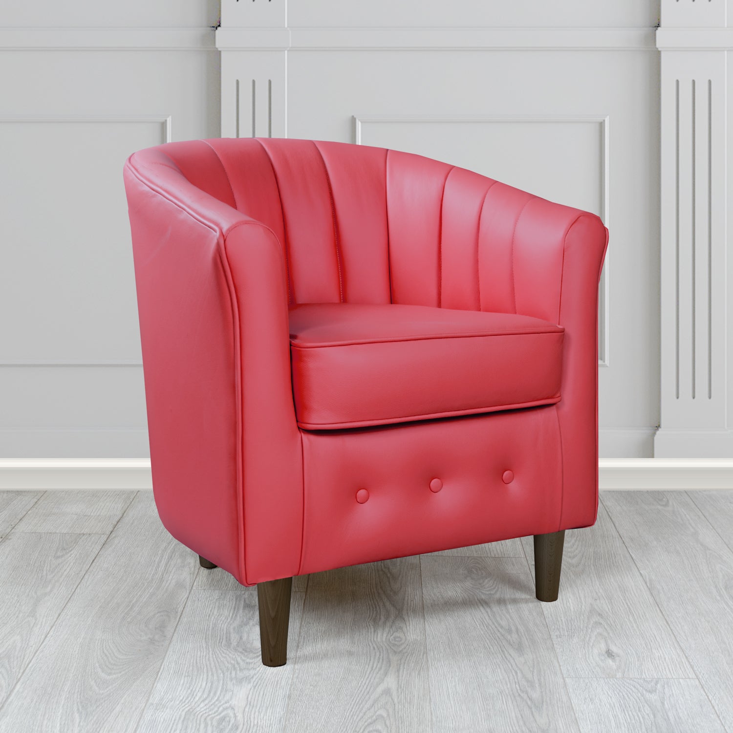 Doha Tub Chair in Shelly Crib 5 Genuine Leather