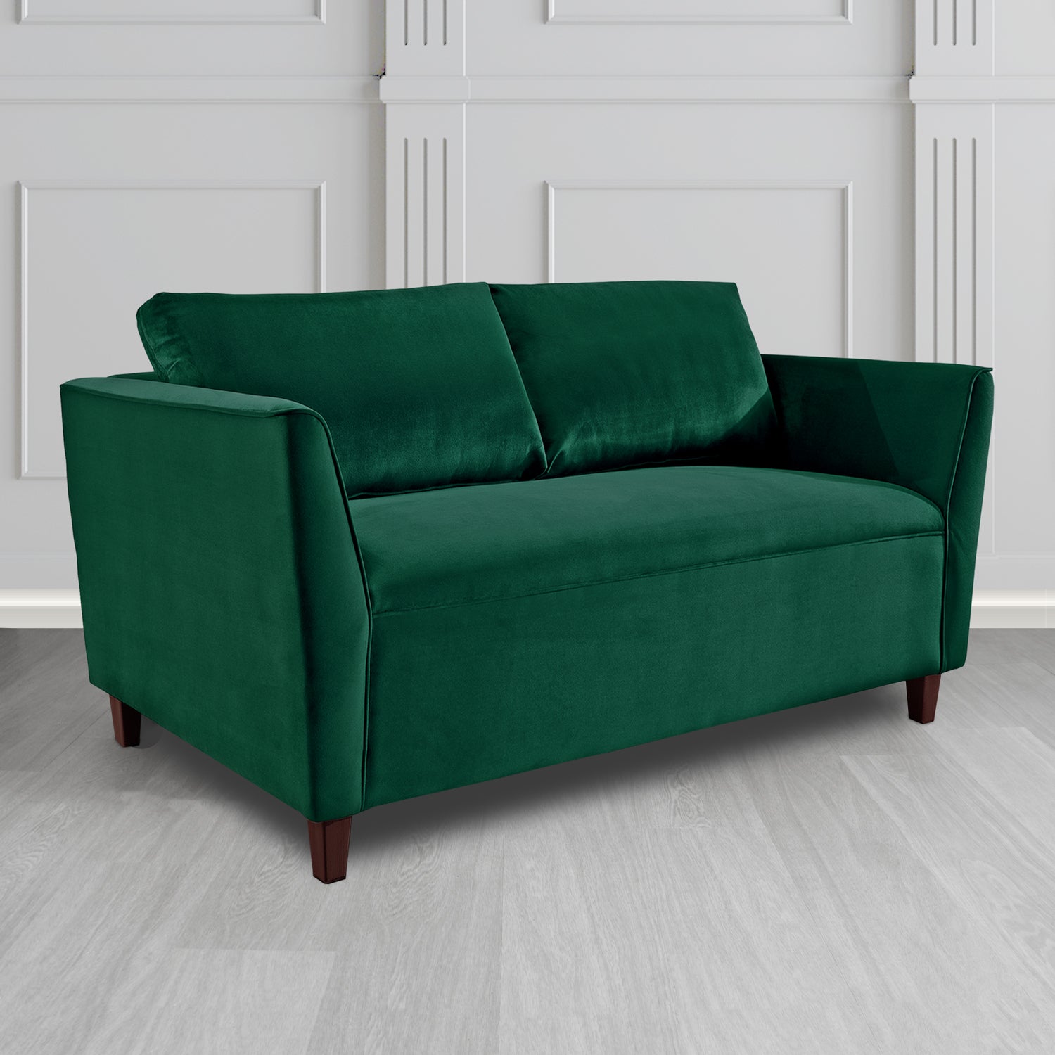 Ellie 2 Seater Sofa in Monaco Plush Velvet Fabric