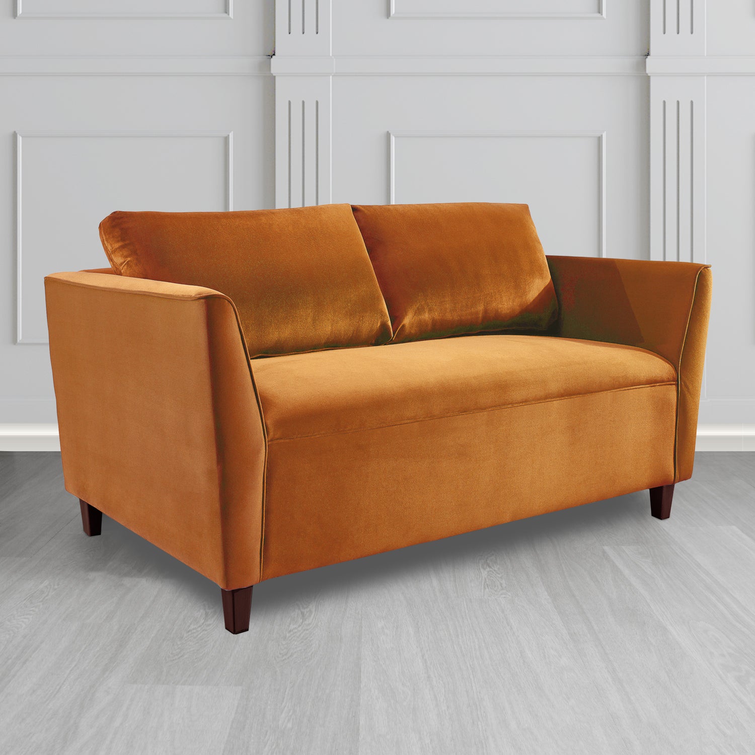 Ellie 2 Seater Sofa in Sapore Velvet Fabric