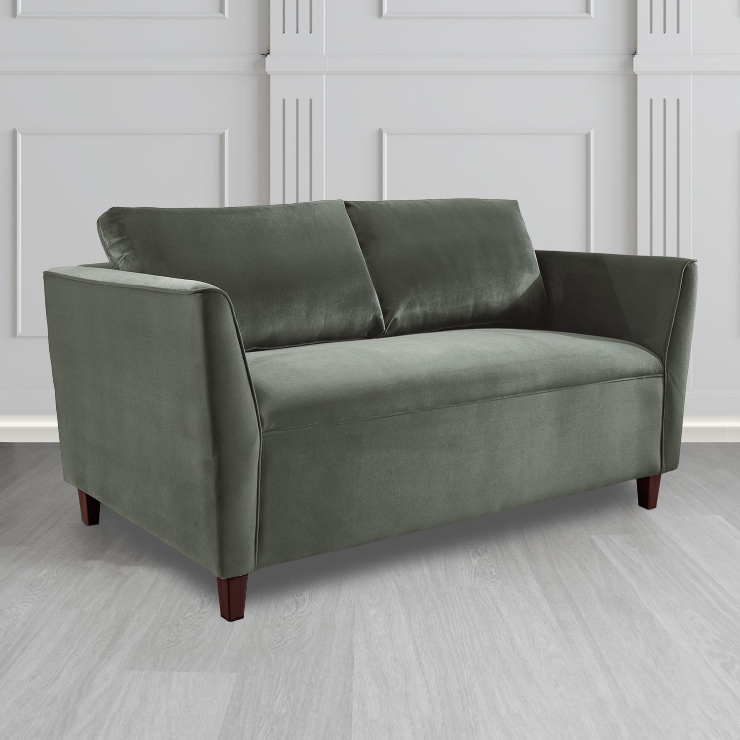 Ellie 2 Seater Sofa in Sapore Velvet Fabric