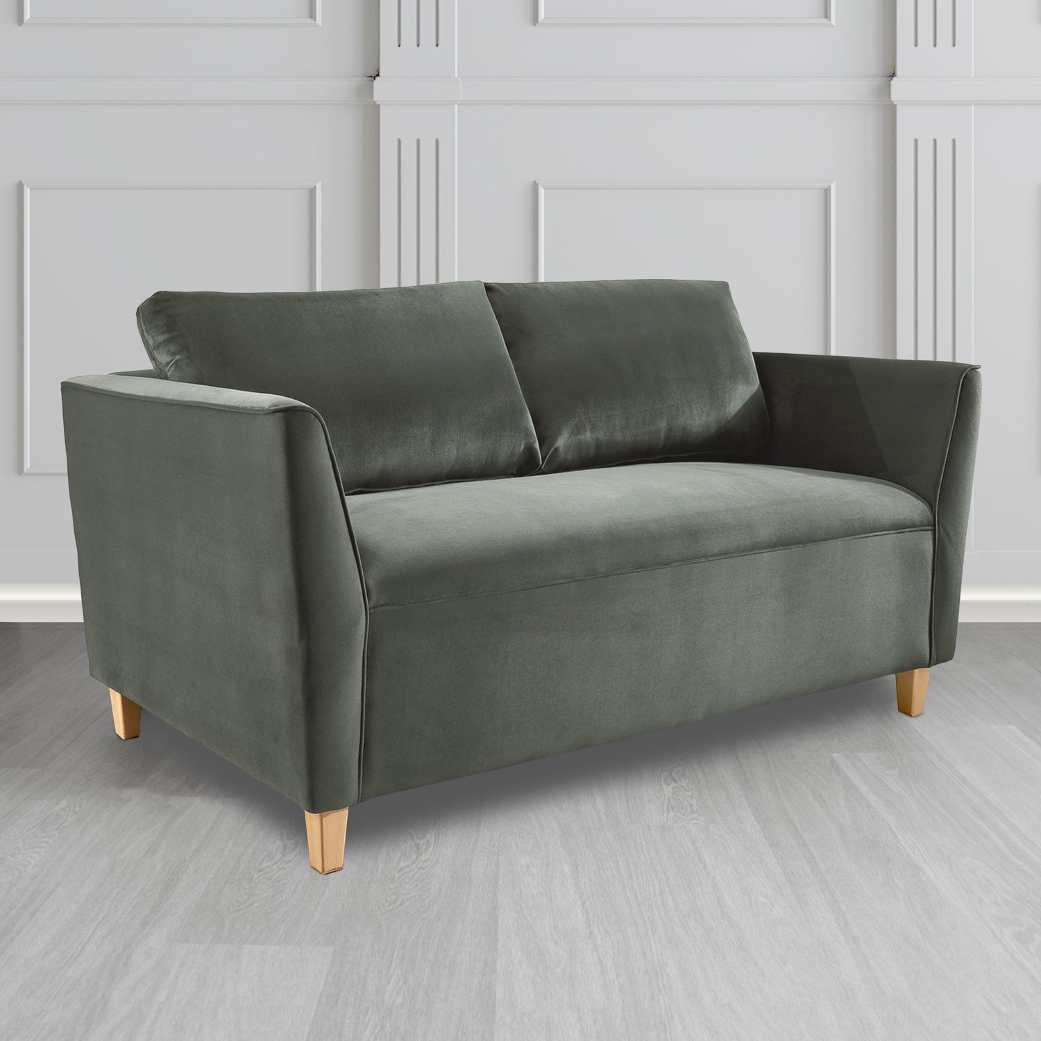 Ellie 2 Seater Sofa in Sapore Velvet Fabric