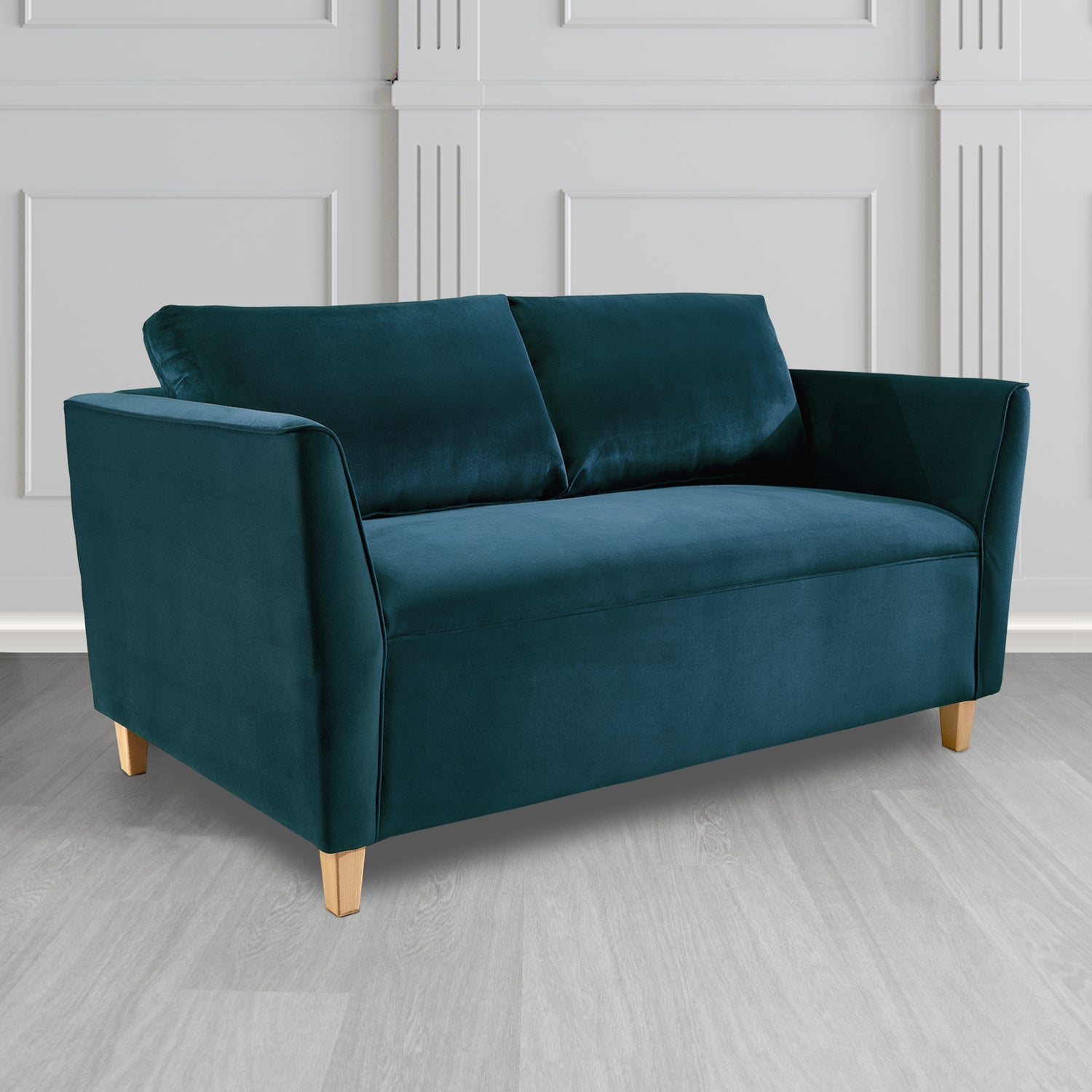 Ellie 2 Seater Sofa in Sapore Velvet Fabric