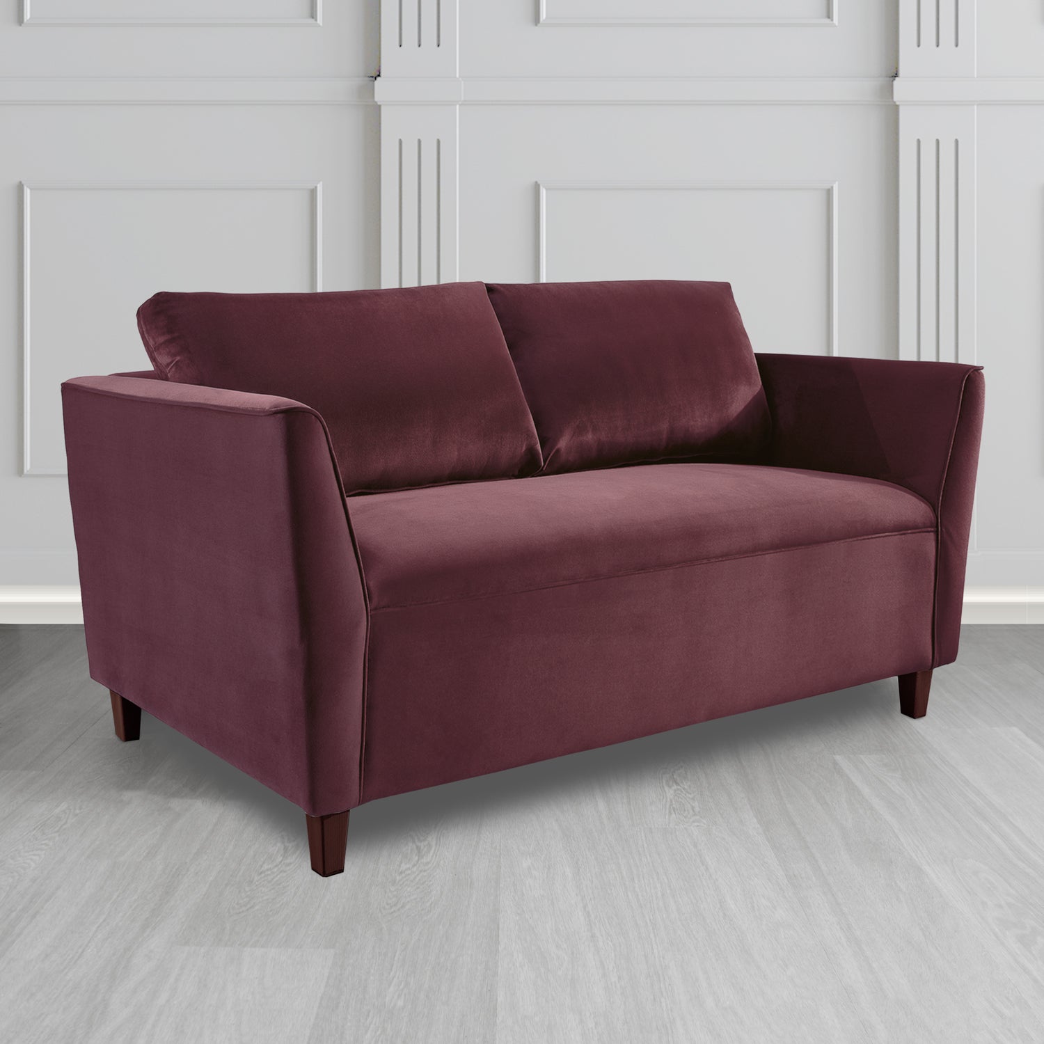 Ellie 2 Seater Sofa in Sapore Velvet Fabric