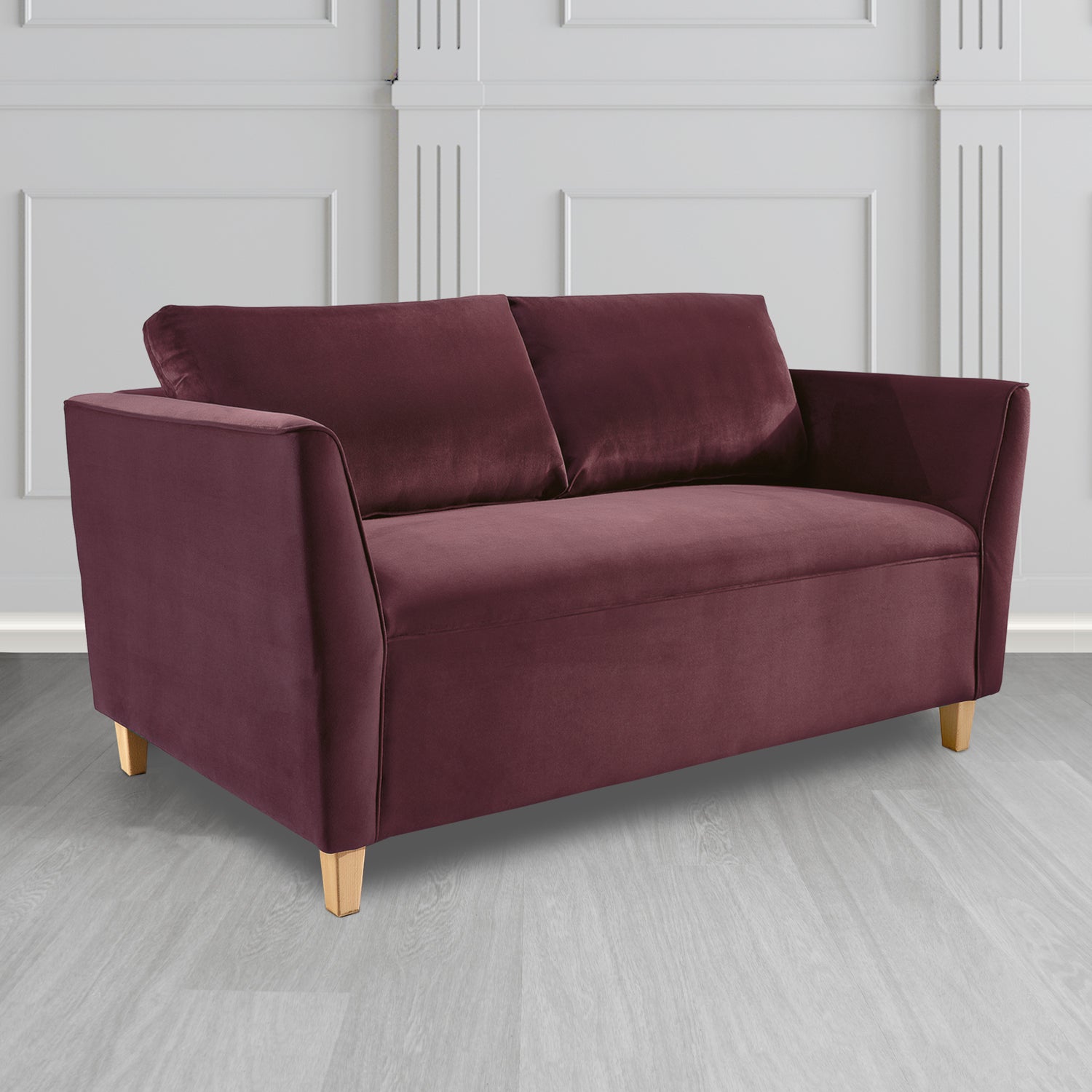 Ellie 2 Seater Sofa in Sapore Velvet Fabric