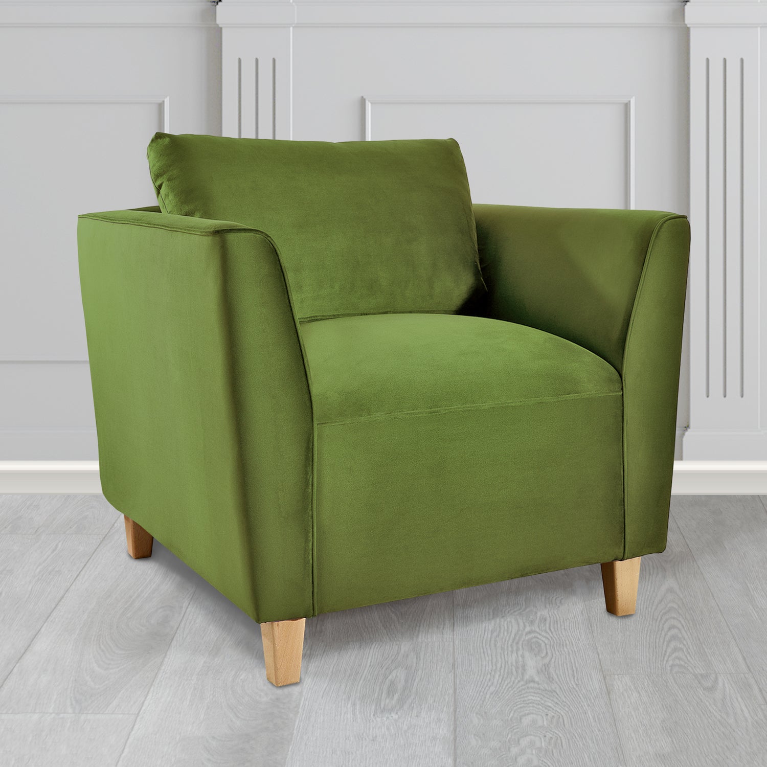 Ellie Tub Armchair in Sapore Velvet Fabric