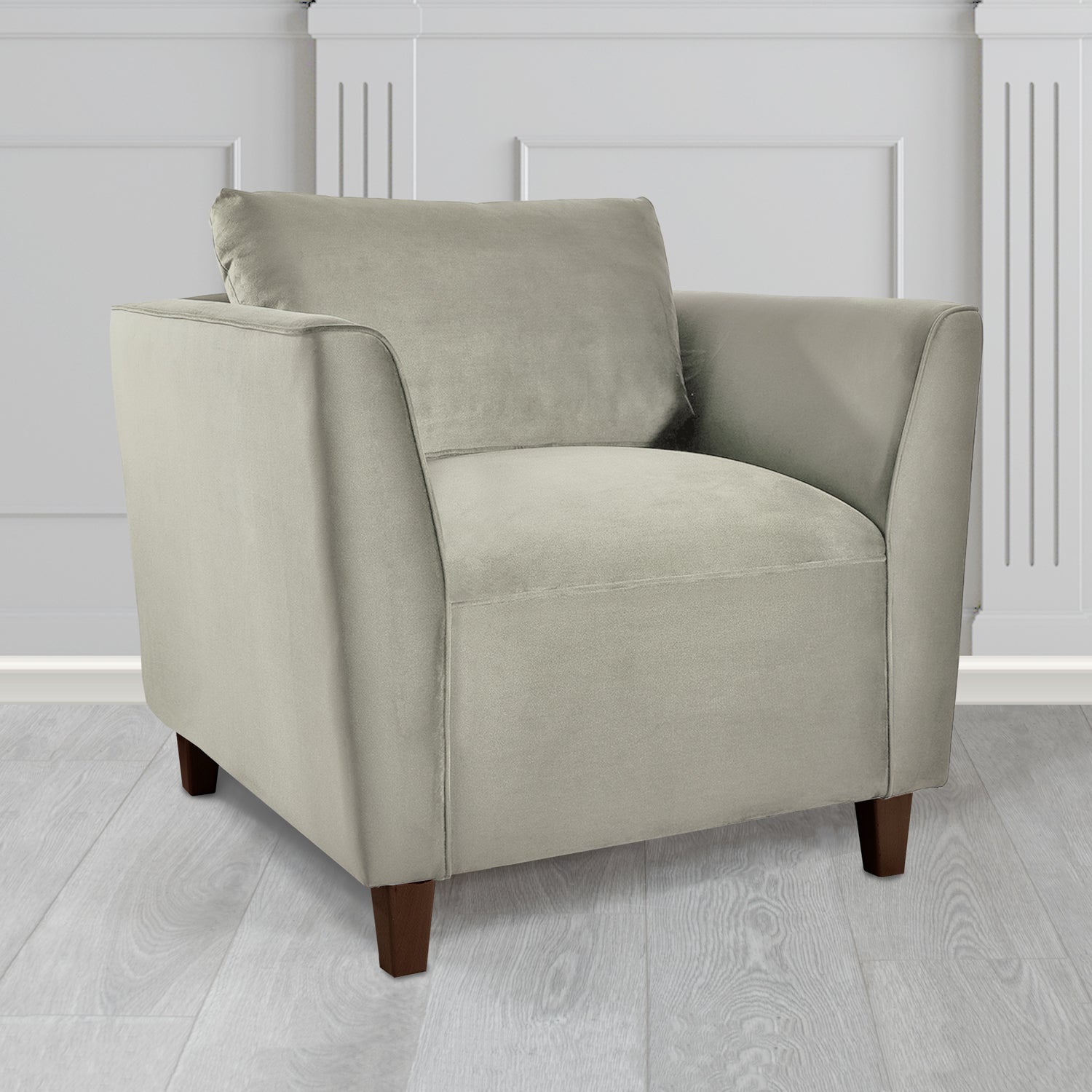 Ellie Tub Armchair in Sapore Velvet Fabric