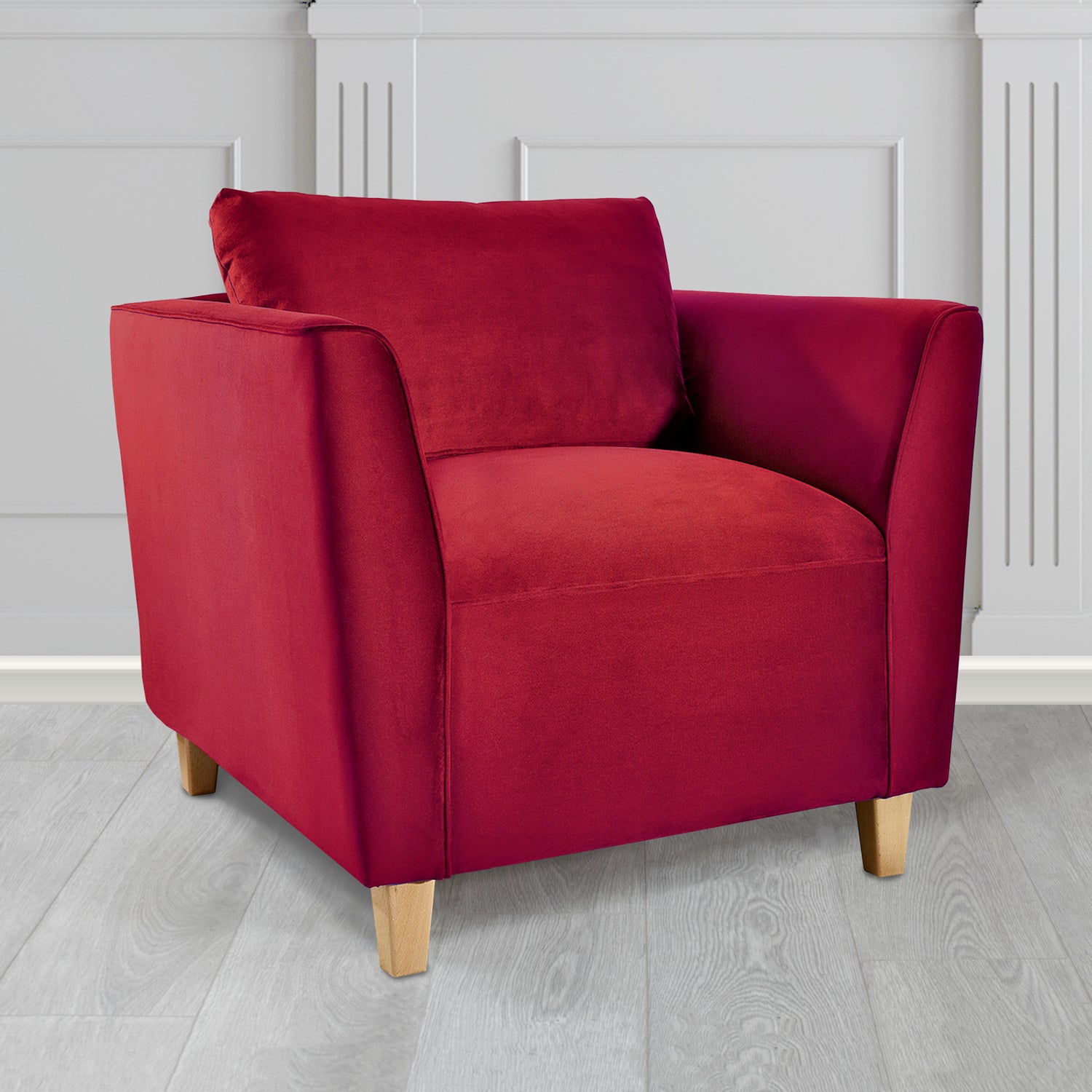 Ellie Tub Armchair in Sapore Velvet Fabric