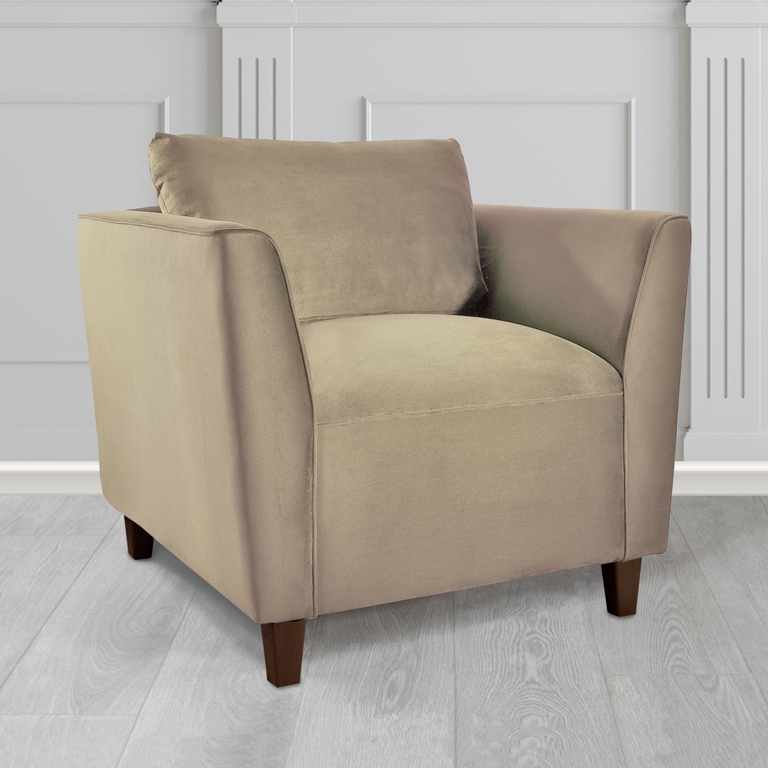 Ellie Tub Armchair in Sapore Velvet Fabric
